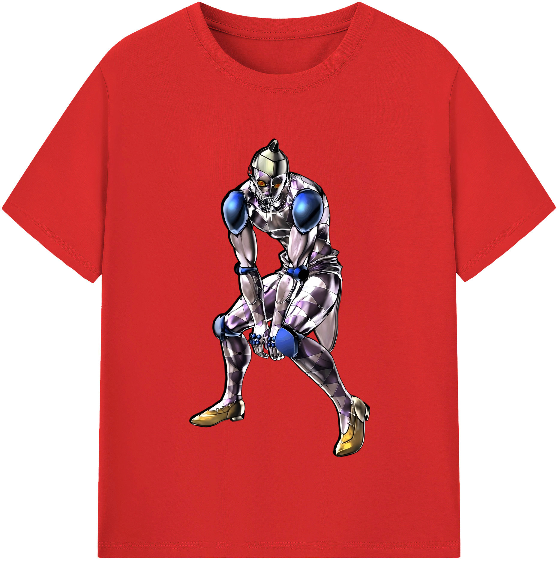 （画像用） ジョジョの奇妙な冒険 JoJo's Bizarre Adventure レディースカジュアルプリントTシャツ（綿100％）