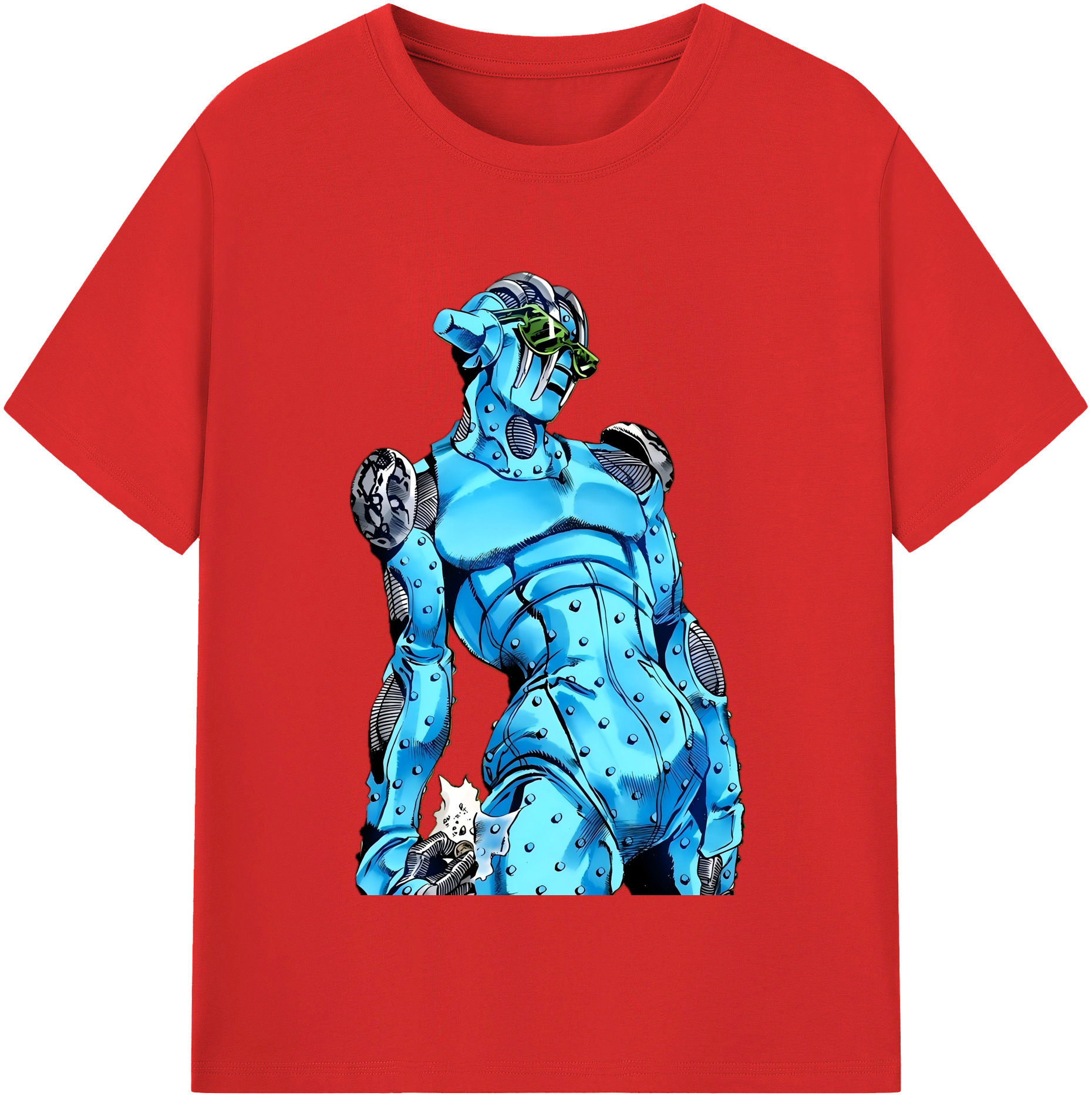 （画像用） ジョジョの奇妙な冒険 JoJo's Bizarre Adventure レディースカジュアルプリントTシャツ（綿100％）