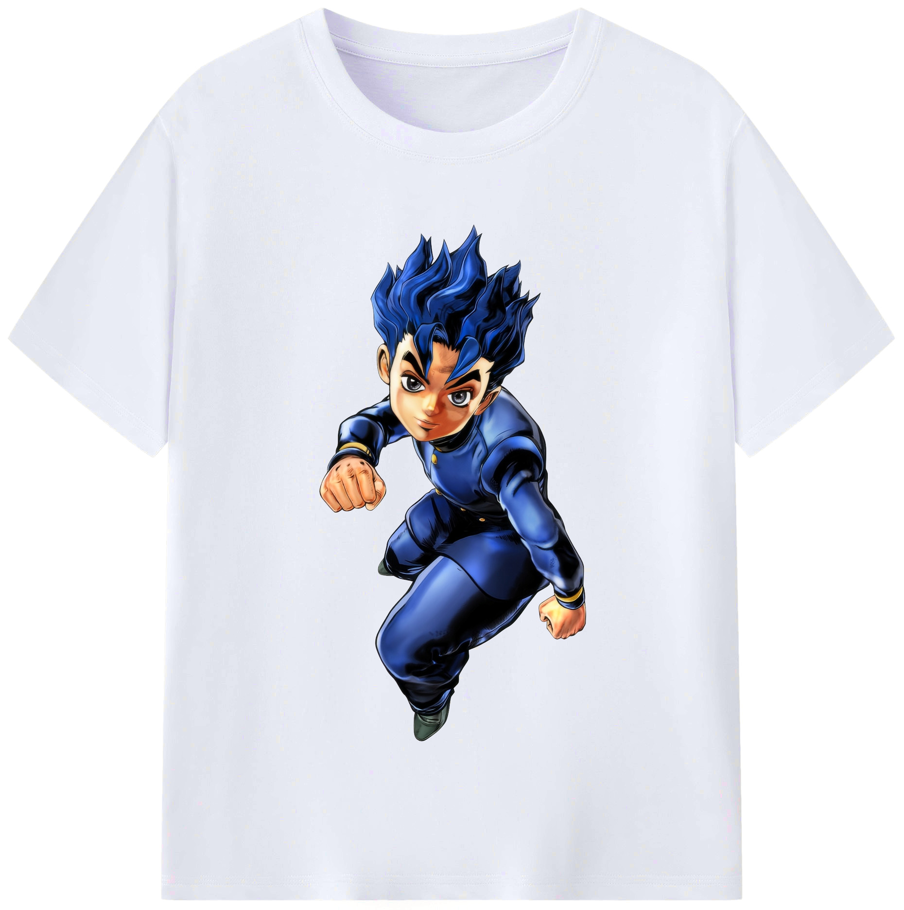 （画像用） ジョジョの奇妙な冒険 広瀨康一 JoJo's Bizarre Adventure Hirose Koichi レディースカジュアルプリントTシャツ（綿100％）