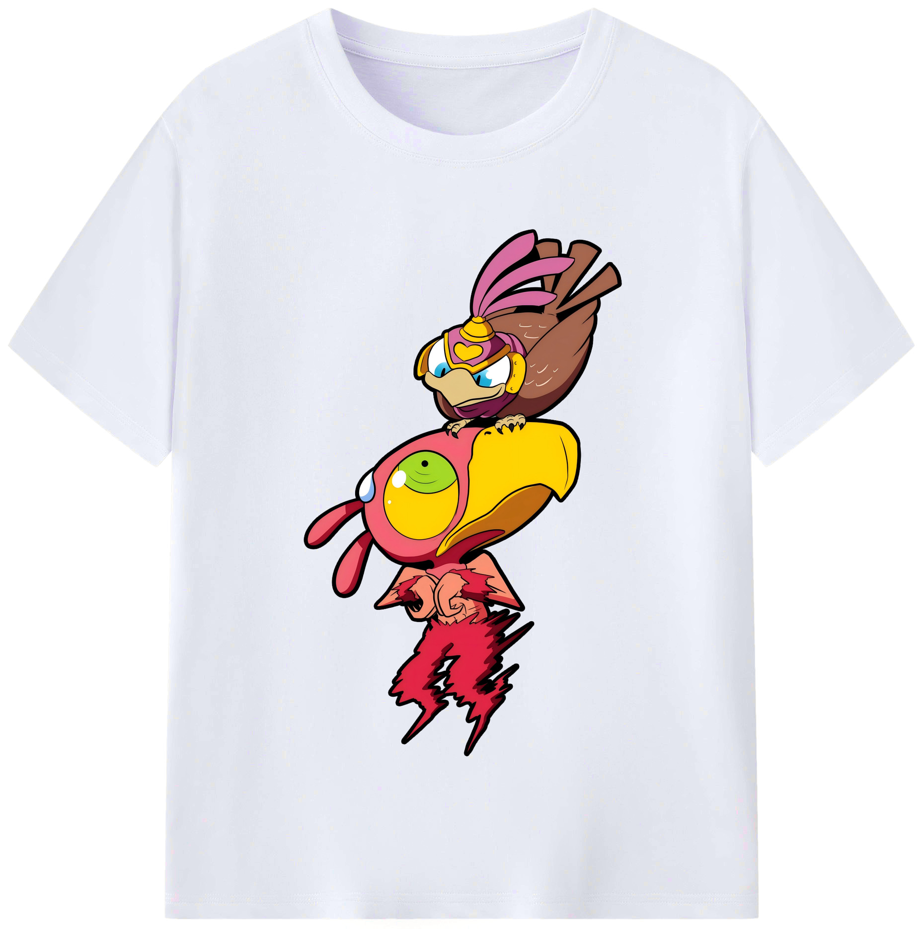 （画像用） ジョジョの奇妙な冒険 JoJo's Bizarre Adventure レディースカジュアルプリントTシャツ（綿100％）