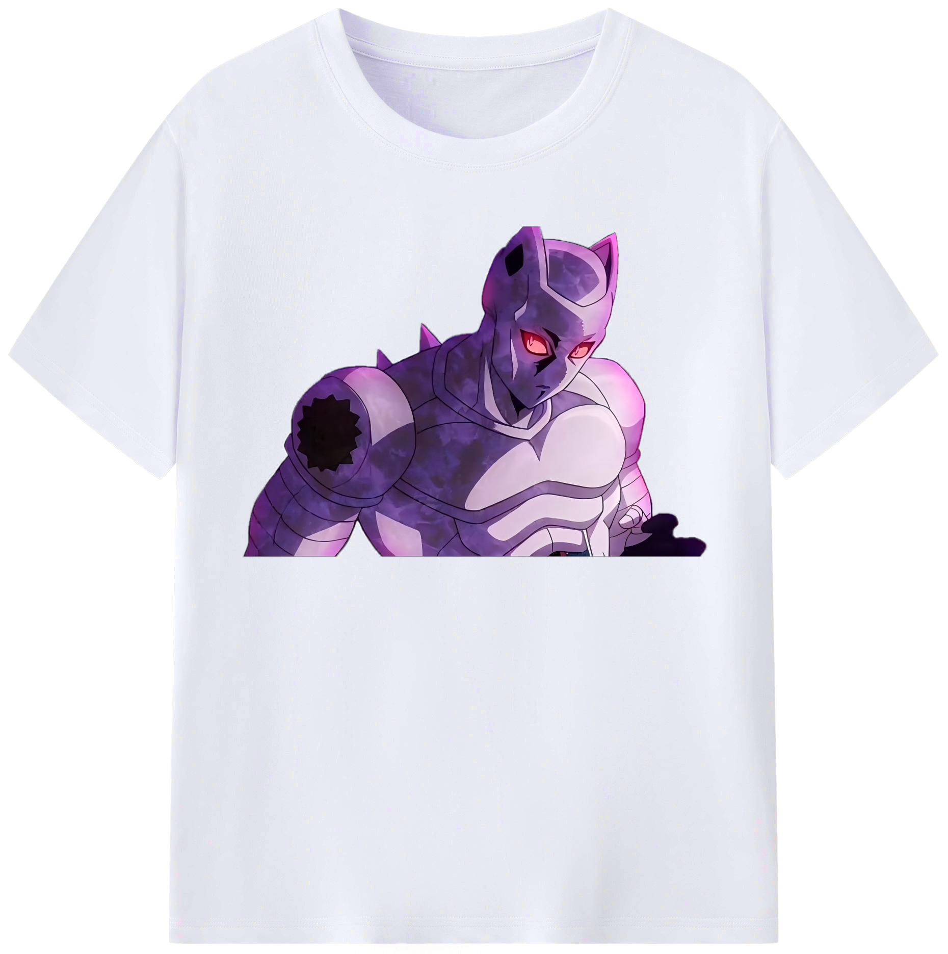 （画像用） ジョジョの奇妙な冒険 きら よしかげ JoJo's Bizarre Adventure Kira Yoshikage レディースカジュアルプリントTシャツ（綿100％）
