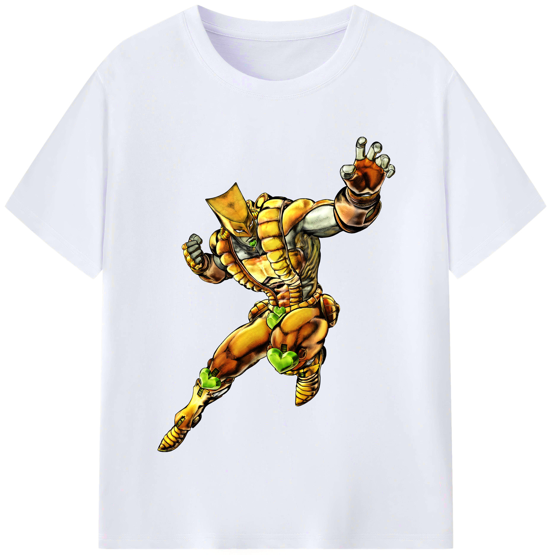（画像用） ジョジョの奇妙な冒険 ディオ?ブランドー JoJo's Bizarre Adventure Dio Brando レディースカジュアルプリントTシャツ（綿100％）