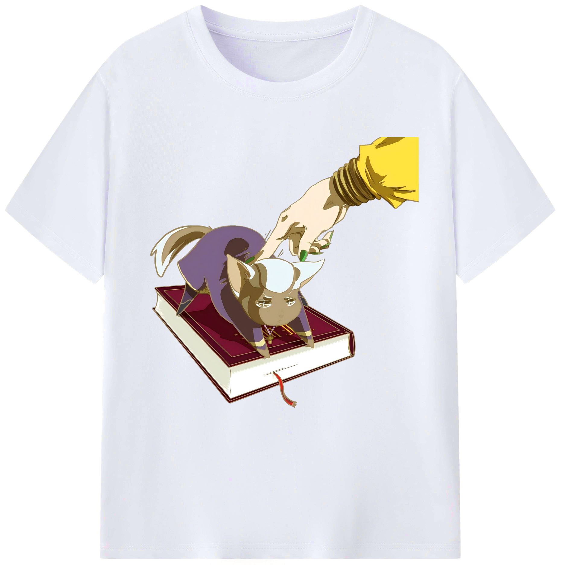 （画像用） ジョジョの奇妙な冒険 JoJo's Bizarre Adventure レディースカジュアルプリントTシャツ（綿100％）
