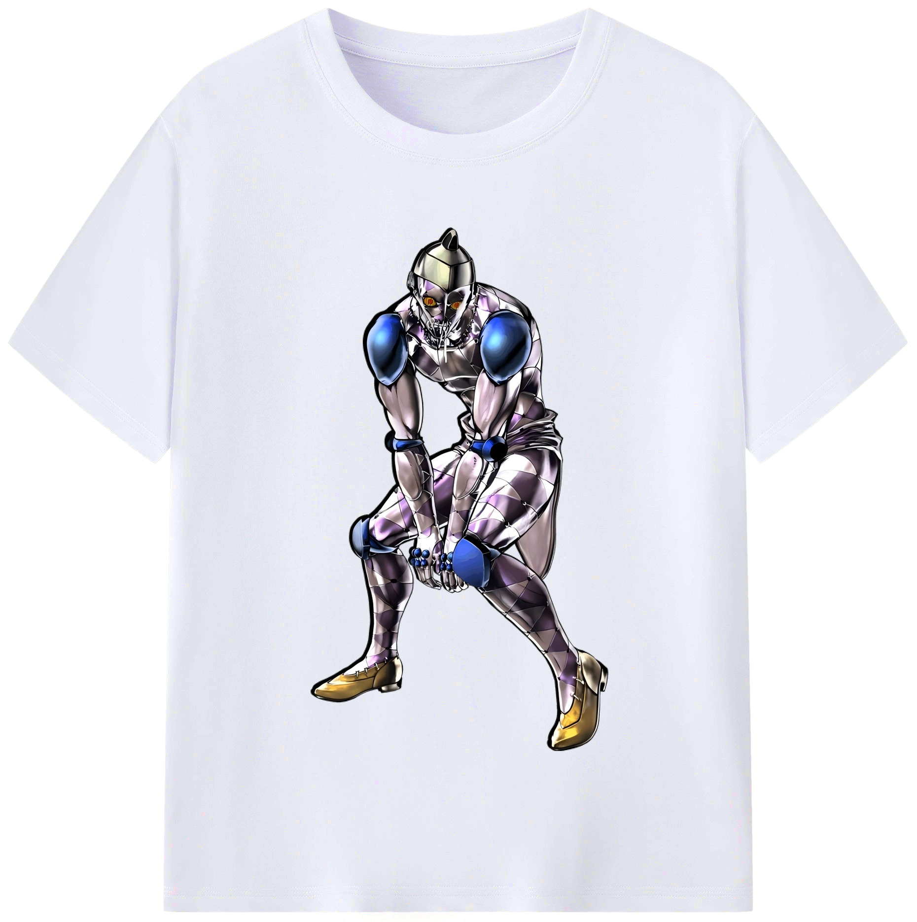 （画像用） ジョジョの奇妙な冒険 JoJo's Bizarre Adventure レディースカジュアルプリントTシャツ（綿100％）