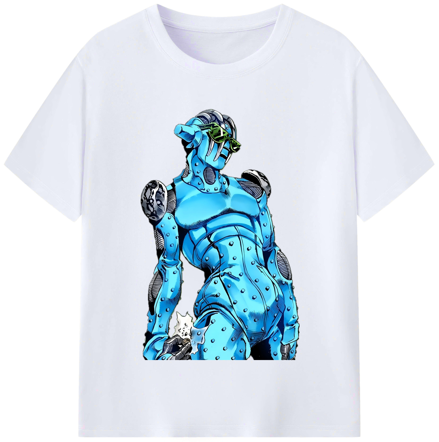（画像用） ジョジョの奇妙な冒険 JoJo's Bizarre Adventure レディースカジュアルプリントTシャツ（綿100％）