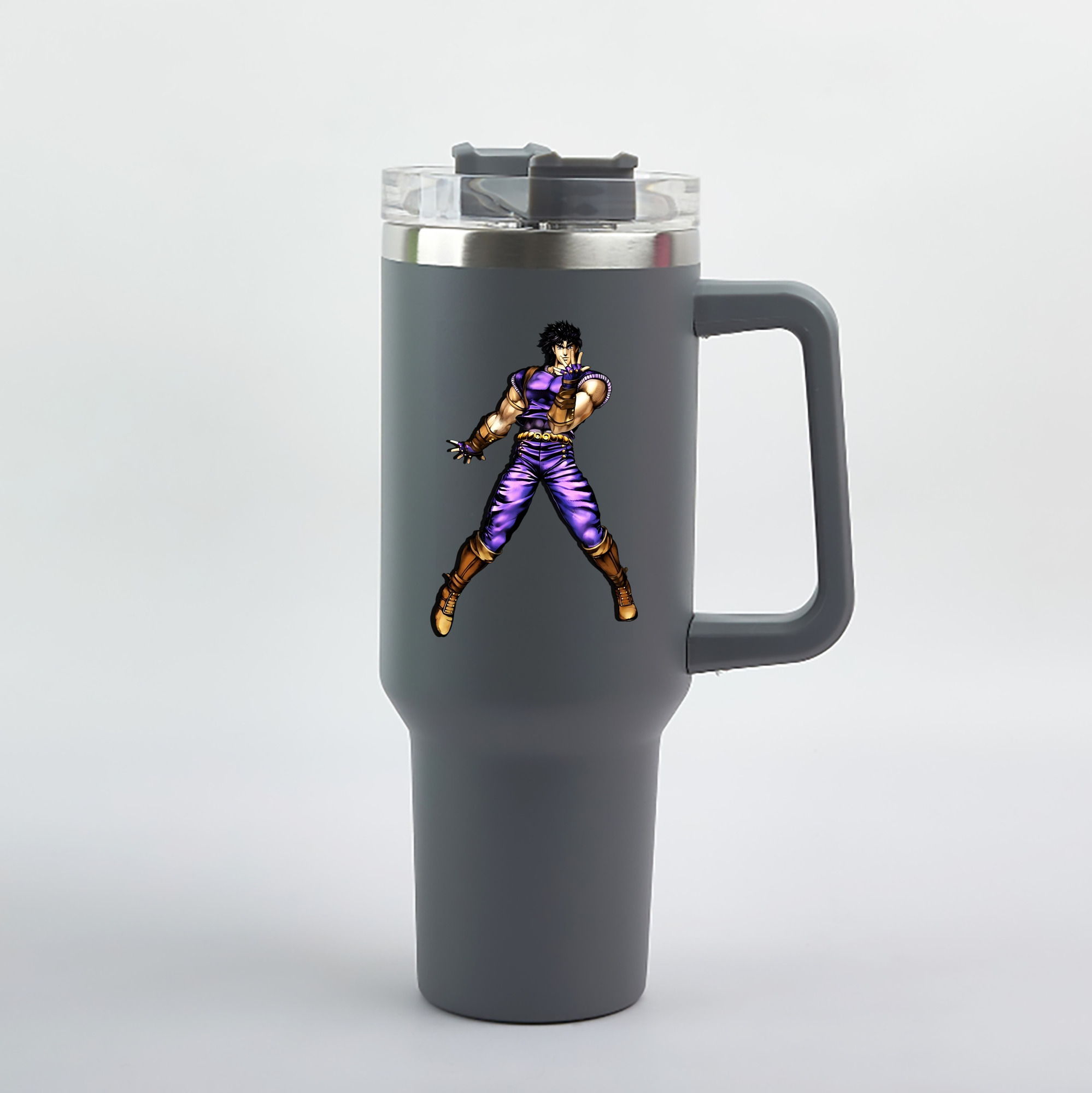 （画像用） ジョジョの奇妙な冒険 /ジョナサン?ジョースター JoJo's Bizarre Adventure Jonathan Joestar 1200mL車用タンブラー（カラープリント）