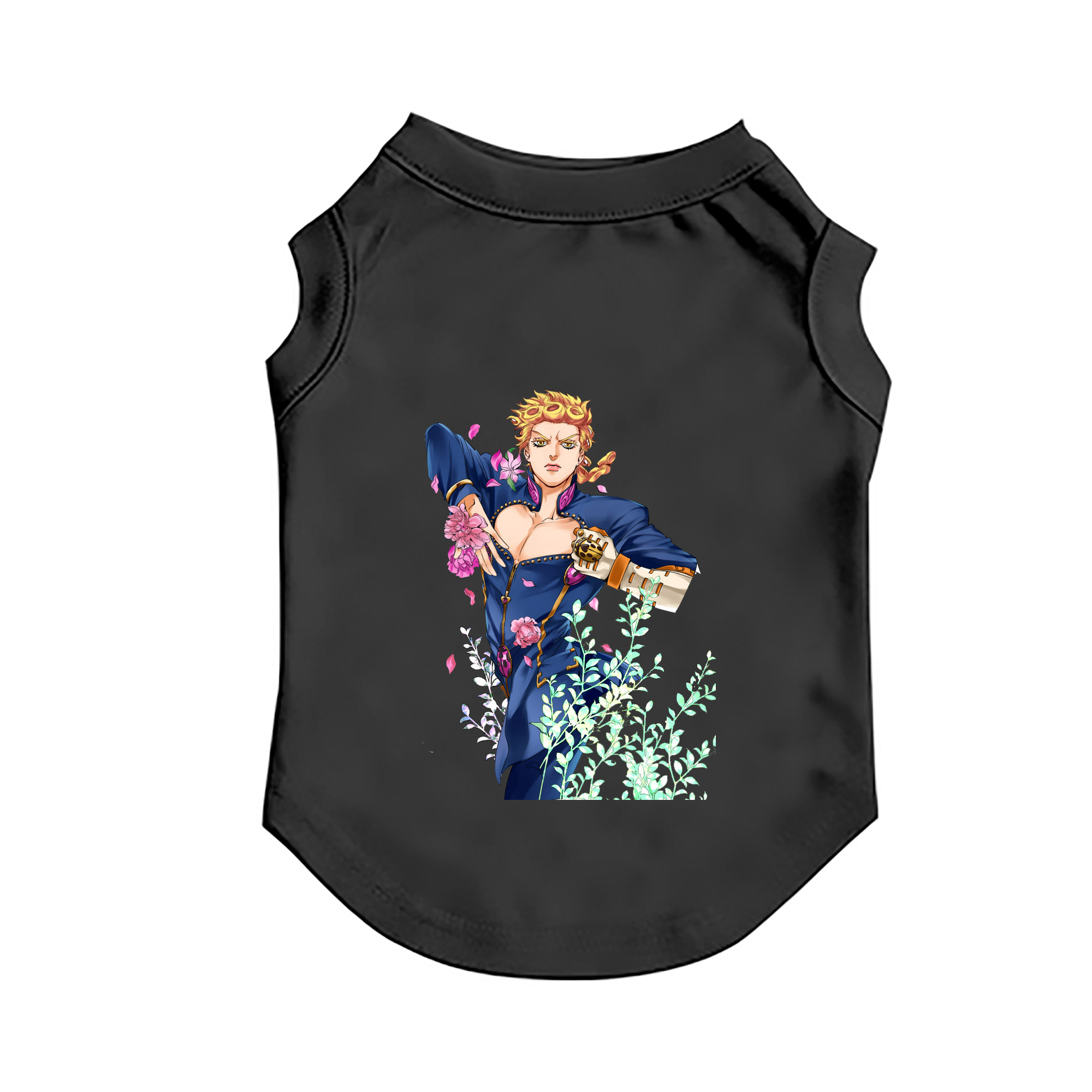 （画像用） ジョジョの奇妙な冒険 ジョルノ?ジョバァーナ JoJo's Bizarre Adventure Giorno Giovanna ペット用ベスト