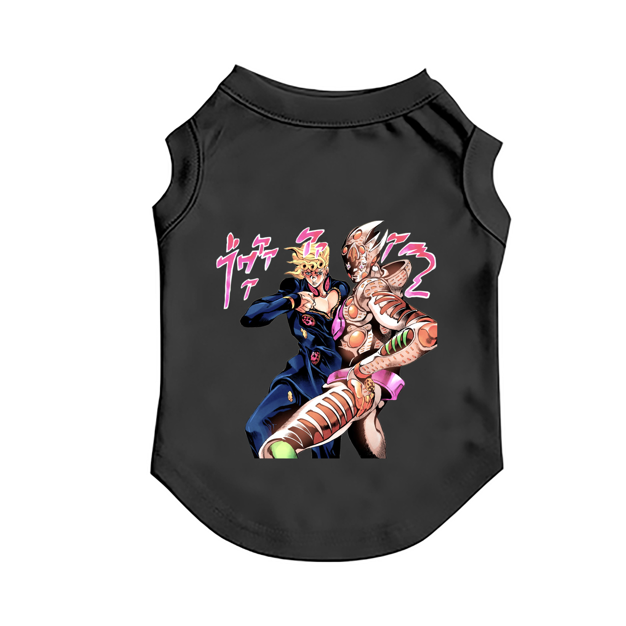 （画像用） ジョジョの奇妙な冒険 ジョルノ?ジョバァーナ JoJo's Bizarre Adventure Giorno Giovanna ペット用ベスト