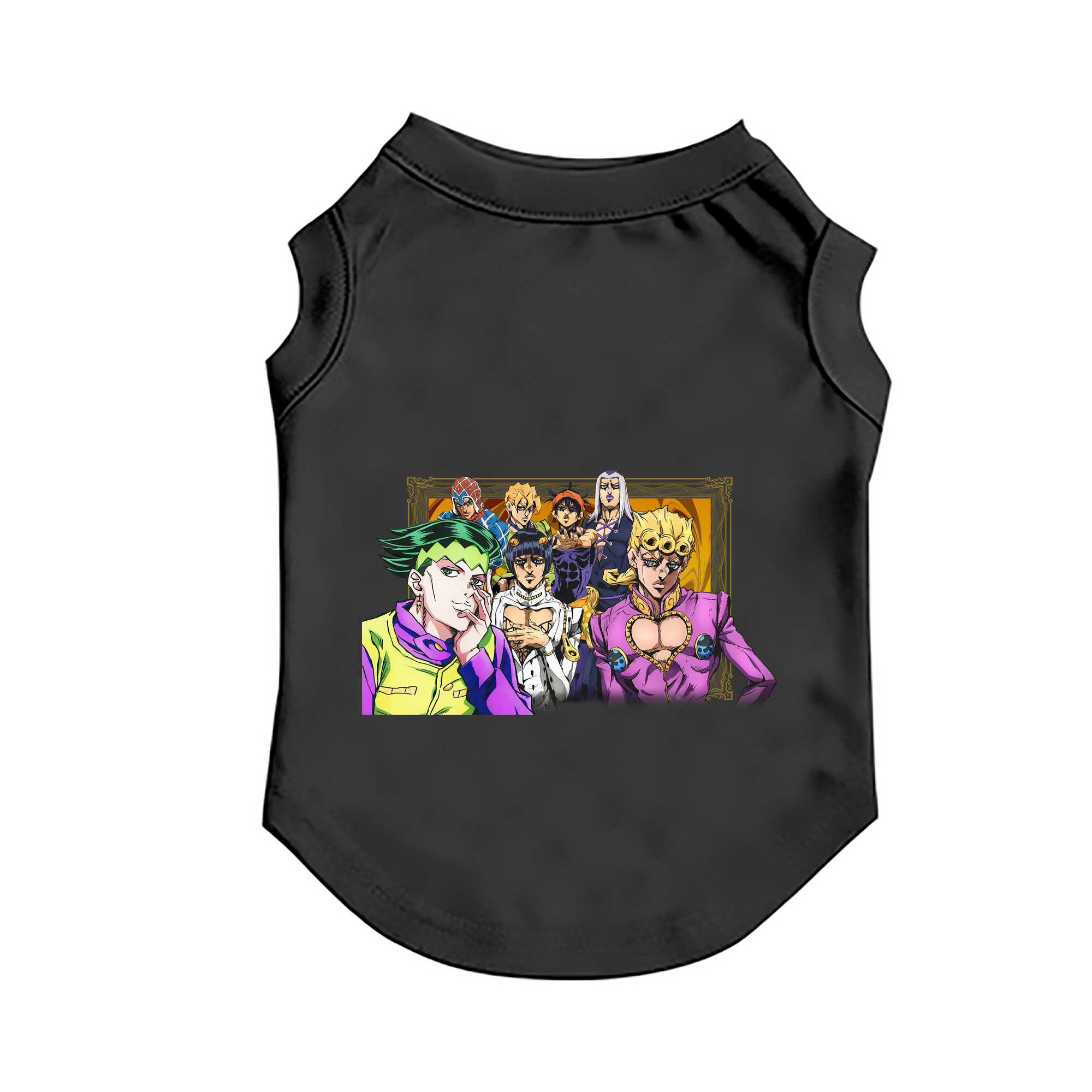 （画像用） ジョジョの奇妙な冒険 ジョルノ?ジョバァーナ JoJo's Bizarre Adventure Giorno Giovanna ペット用ベスト