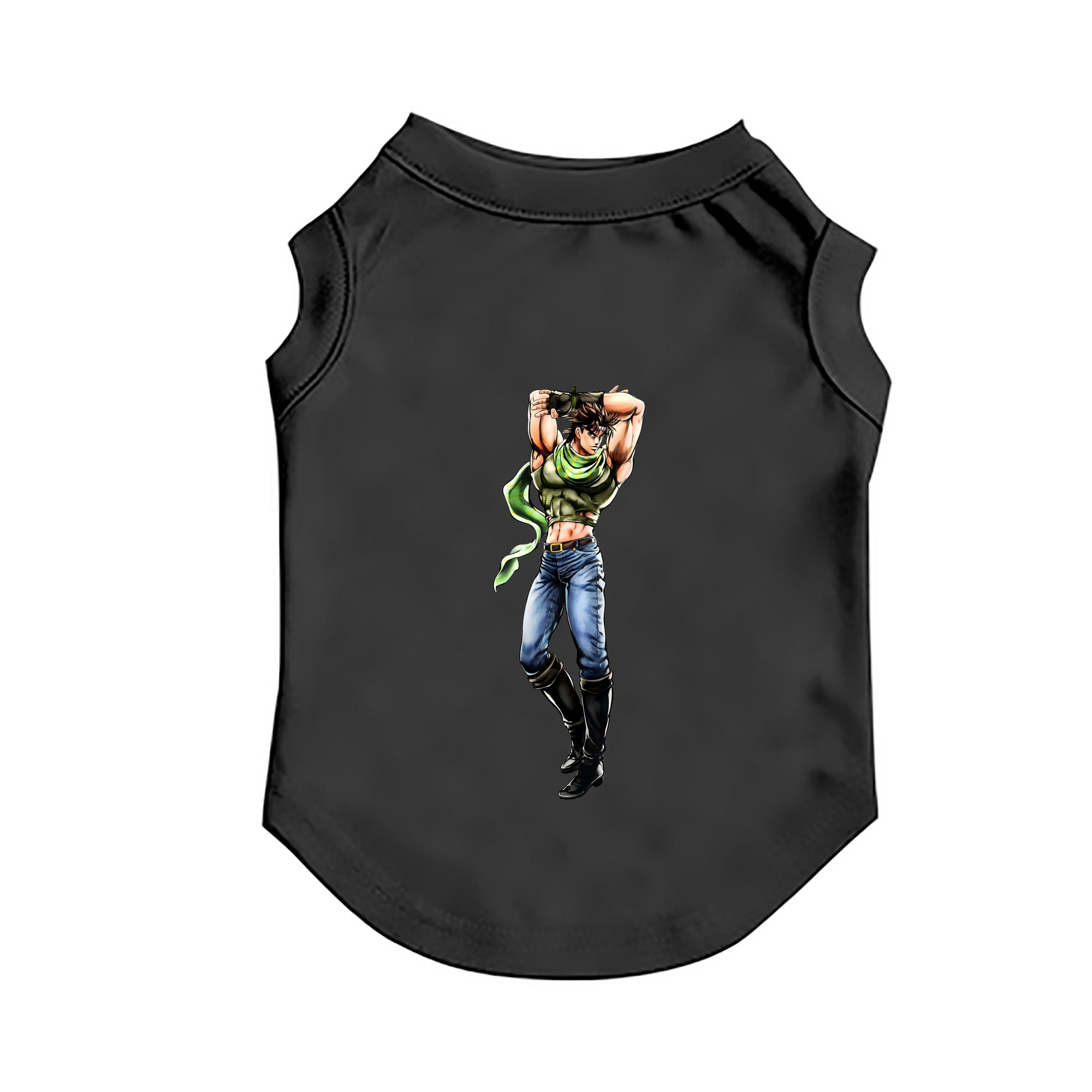 （画像用） ジョジョの奇妙な冒険 ジョセフ?ジョースター JoJo's Bizarre Adventure Joseph Joestar ペット用ベスト