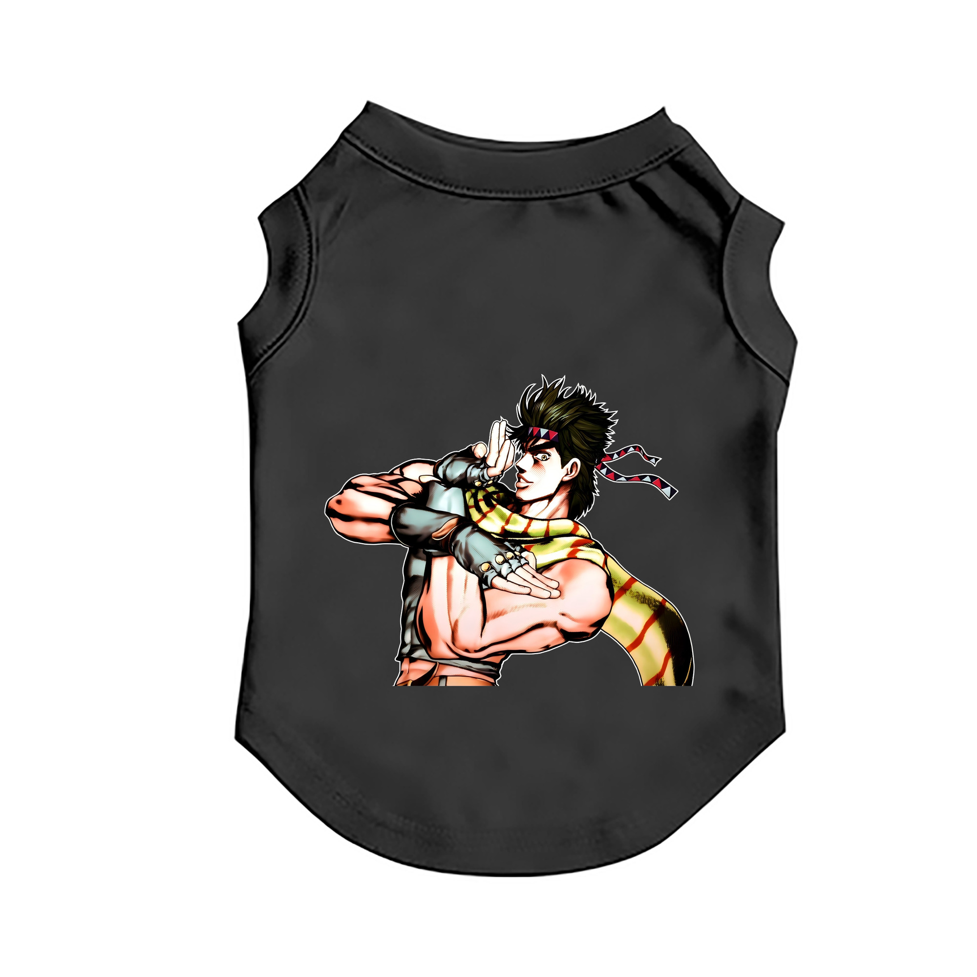 （画像用） ジョジョの奇妙な冒険 ジョセフ?ジョースター JoJo's Bizarre Adventure Joseph Joestar ペット用ベスト