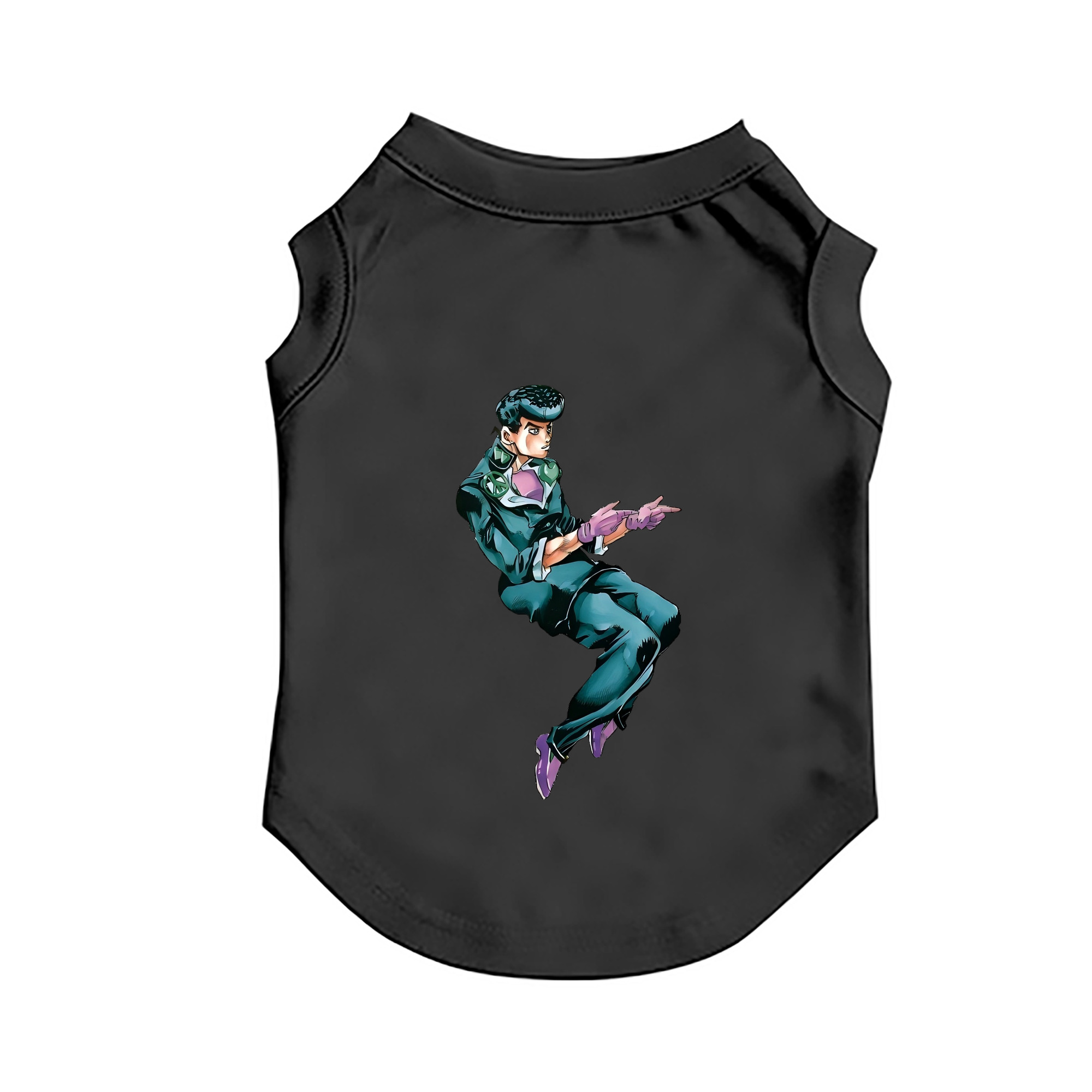 （画像用） ジョジョの奇妙な冒険 ひがしかた じょうすけ JoJo's Bizarre Adventure Higashikata Josuke ペット用ベスト