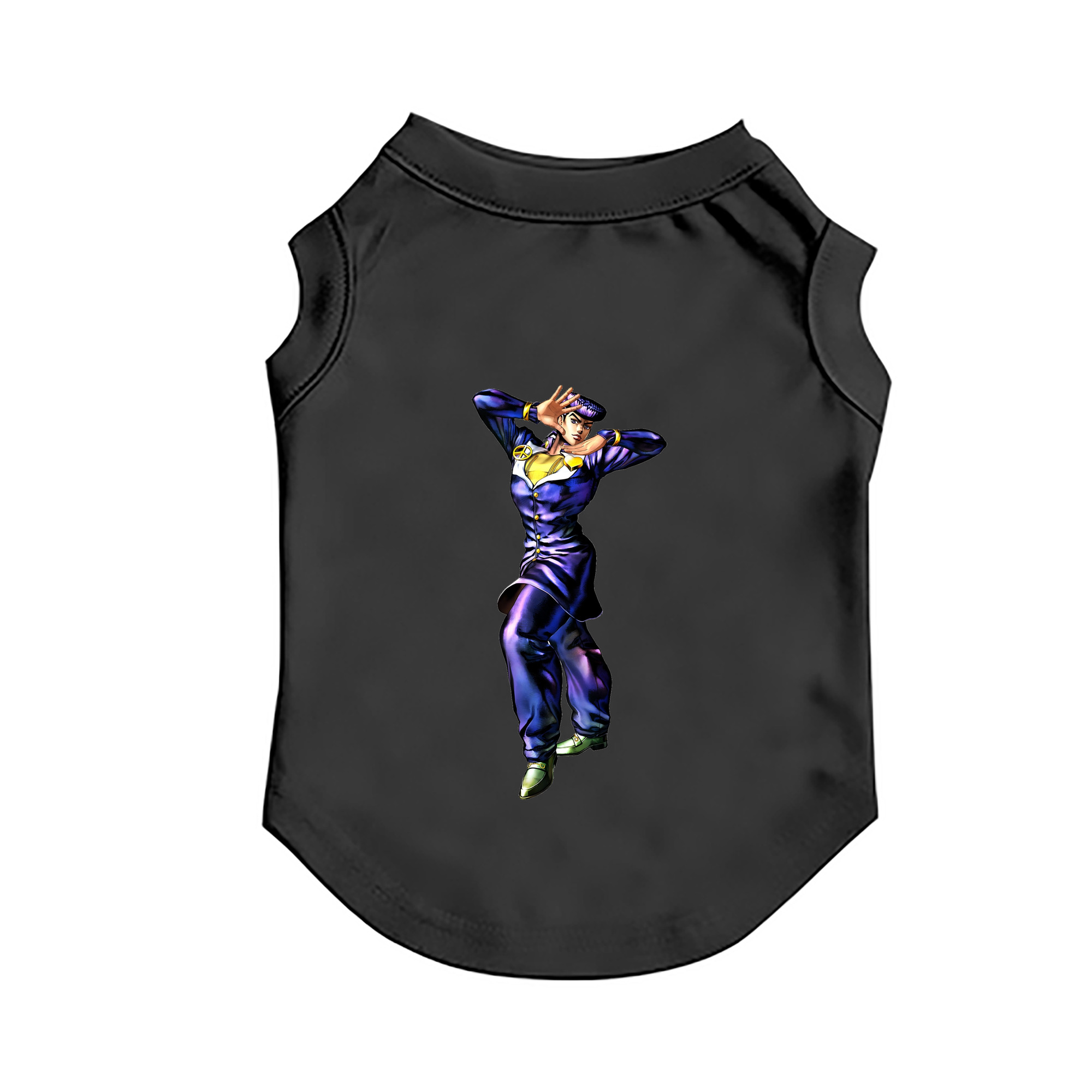（画像用） ジョジョの奇妙な冒険 ひがしかた じょうすけ JoJo's Bizarre Adventure Higashikata Josuke ペット用ベスト