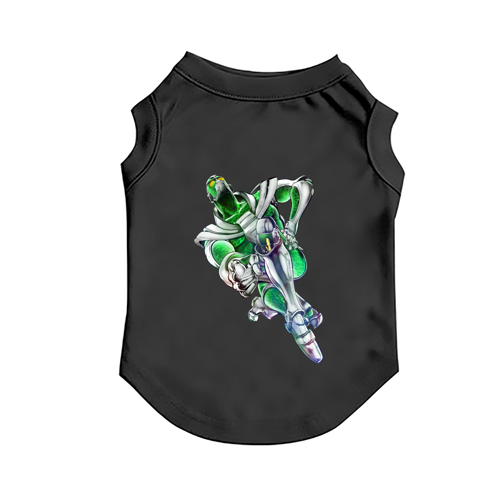 （画像用） ジョジョの奇妙な冒険 花京院 典明（かきょういん のりあき） JoJo's Bizarre Adventure Kakyoin Noriaki ペット用ベスト