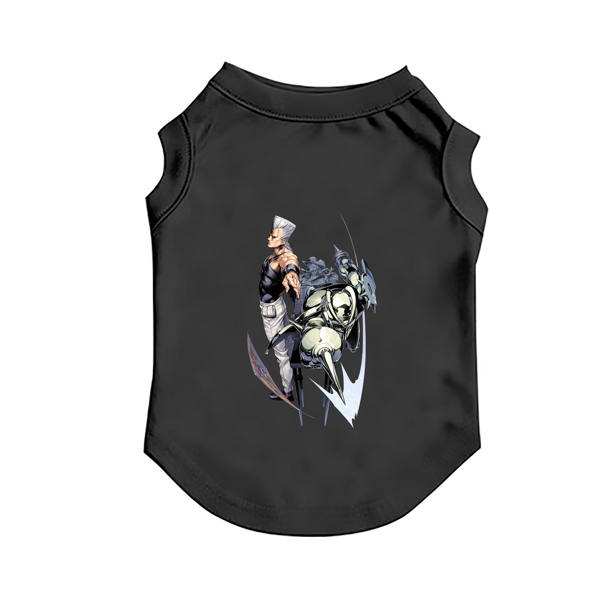 （画像用） ジョジョの奇妙な冒険 ジャン＝ピエール?ポルナレフ JoJo's Bizarre Adventure Jan Pierre Polnareff ペット用ベスト