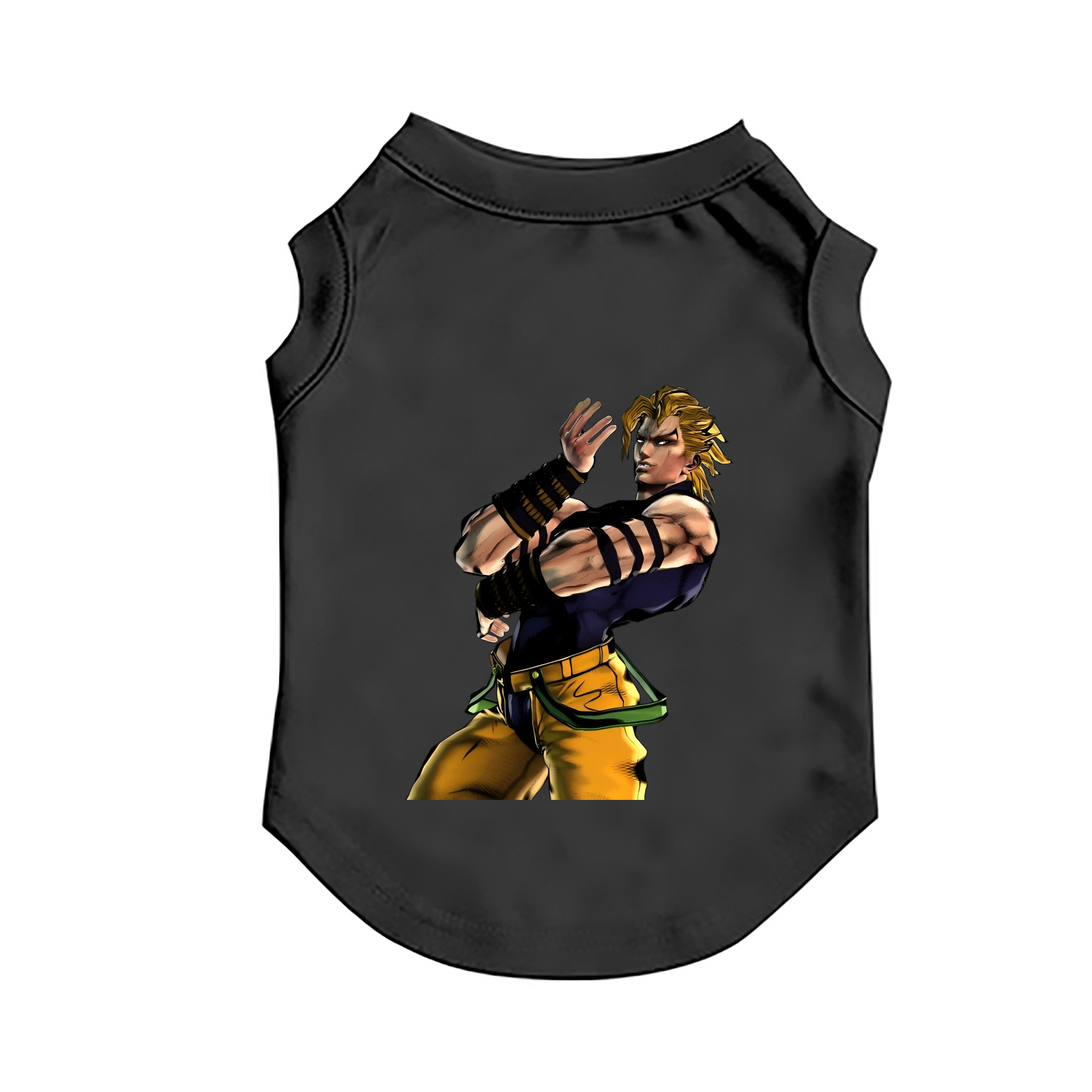（画像用） ジョジョの奇妙な冒険 ディオ?ブランドー JoJo's Bizarre Adventure Dio Brando ペット用ベスト