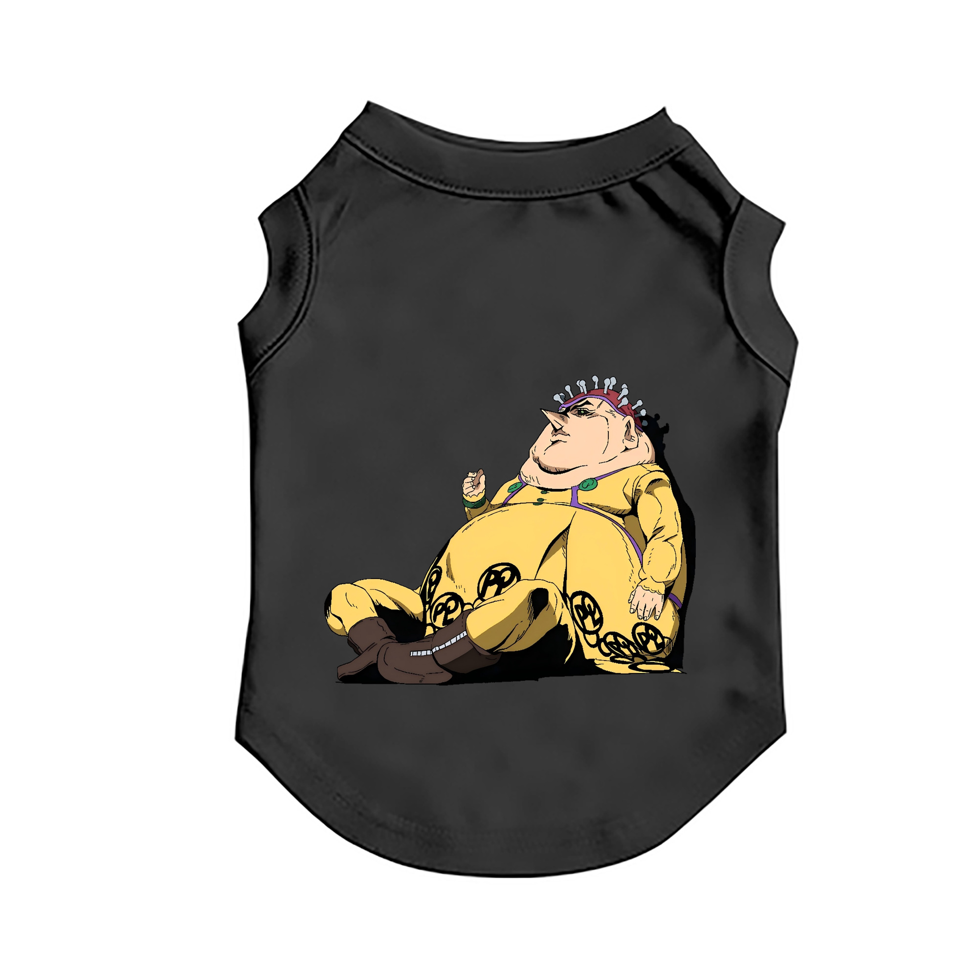 （画像用） ジョジョの奇妙な冒険 ポルポ JoJo's Bizarre Adventure Polpo ペット用ベスト
