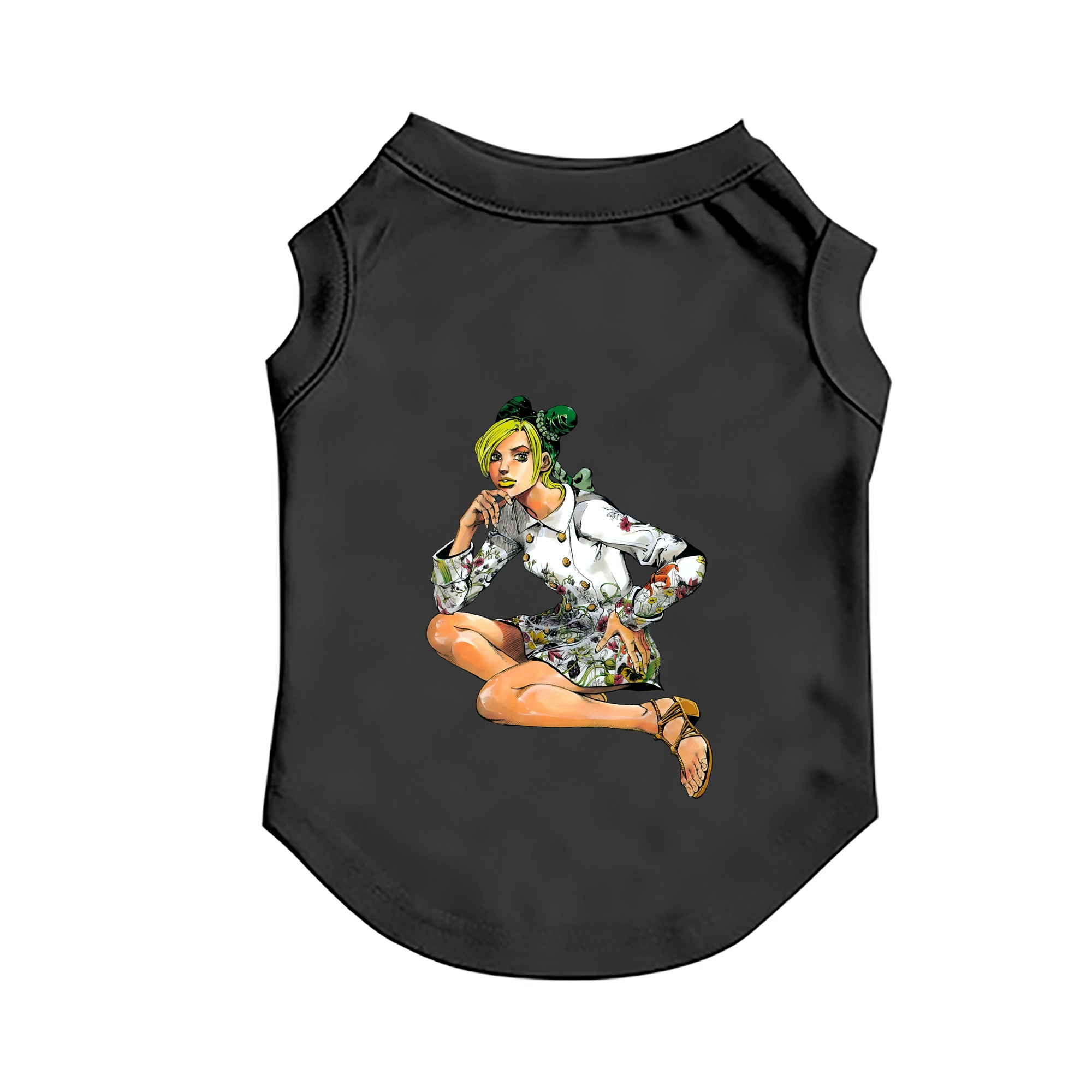 （画像用） "ジョジョの奇妙な冒険 くうじょう ジョリーン JoJo's Bizarre Adventure Jolyne Cujoh " ペット用ベスト