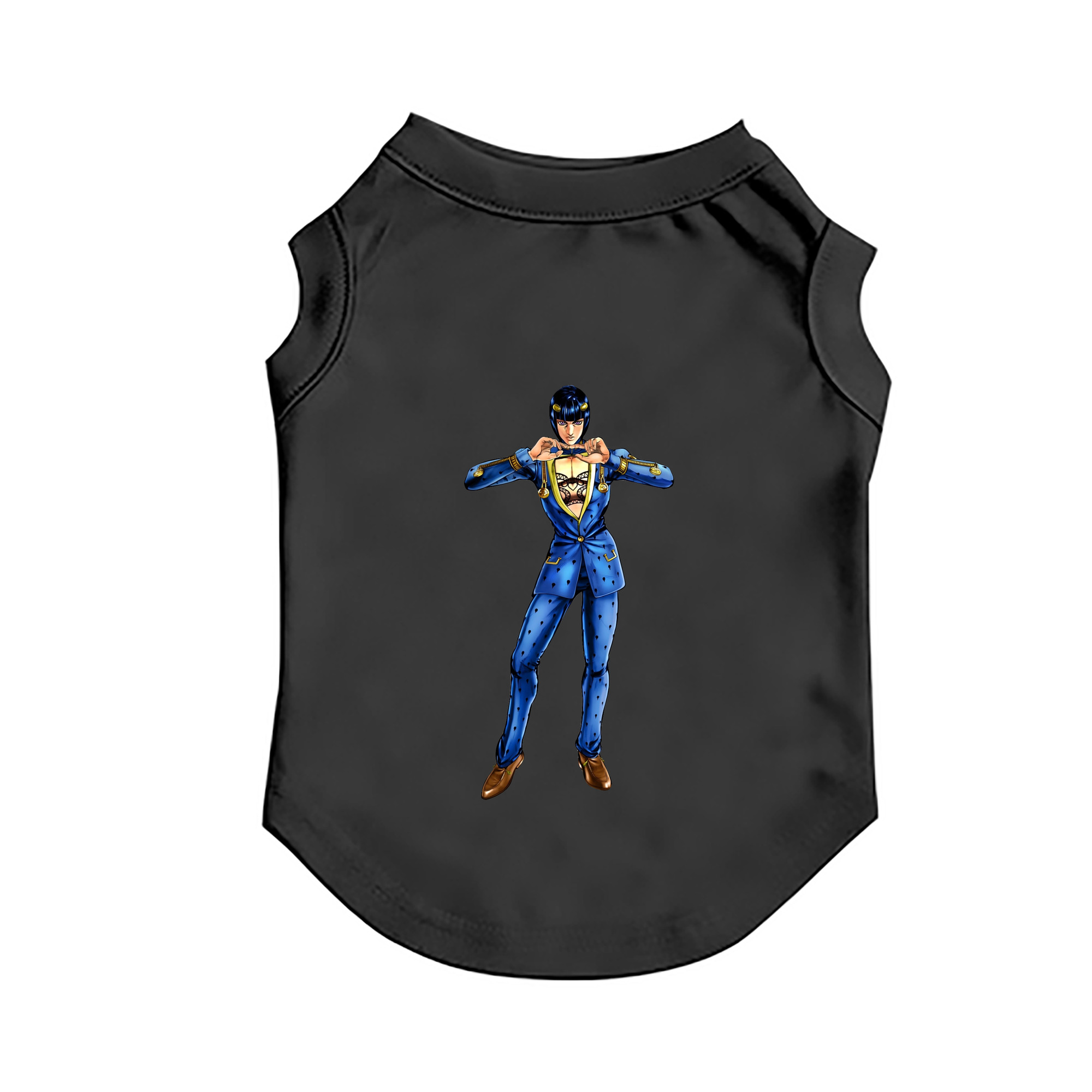 （画像用） ジョジョの奇妙な冒険 ブローノ?ブチャラティ JoJo's Bizarre Adventure Bruno Bucciarati ペット用ベスト
