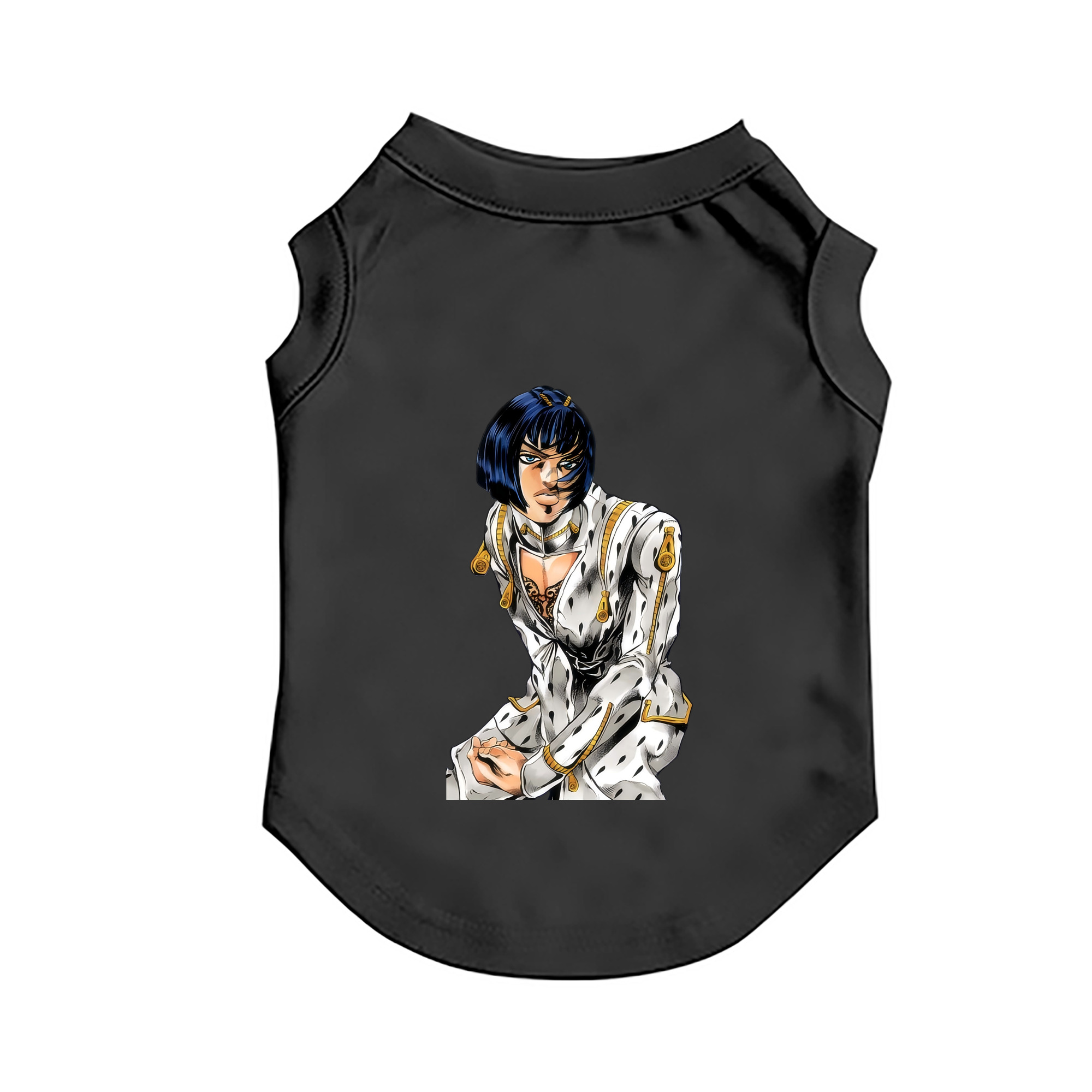 （画像用） ジョジョの奇妙な冒険 ブローノ?ブチャラティ JoJo's Bizarre Adventure Bruno Bucciarati ペット用ベスト