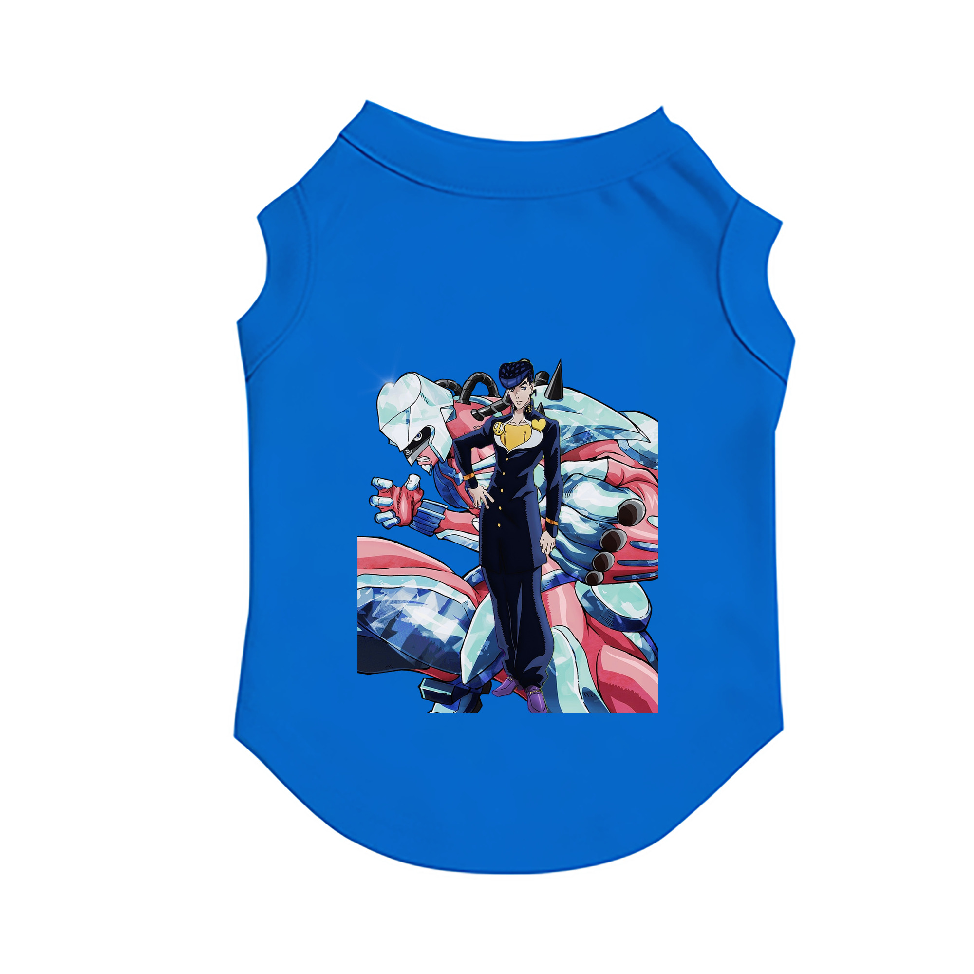 （画像用） ジョジョの奇妙な冒険 ひがしかた じょうすけ JoJo's Bizarre Adventure Higashikata Josuke ペット用ベスト