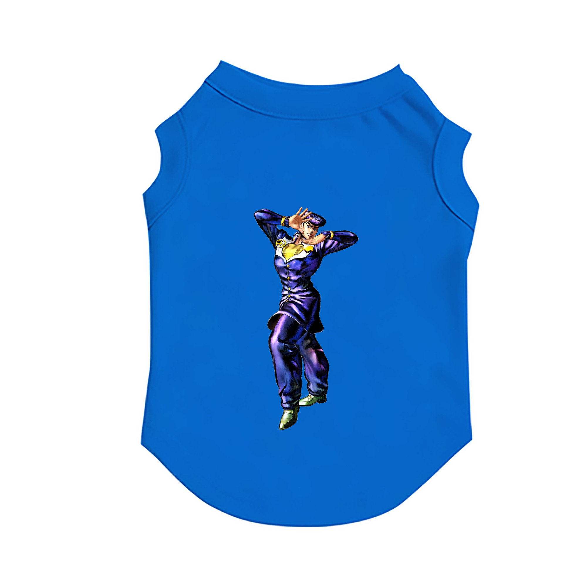 （画像用） ジョジョの奇妙な冒険 ひがしかた じょうすけ JoJo's Bizarre Adventure Higashikata Josuke ペット用ベスト