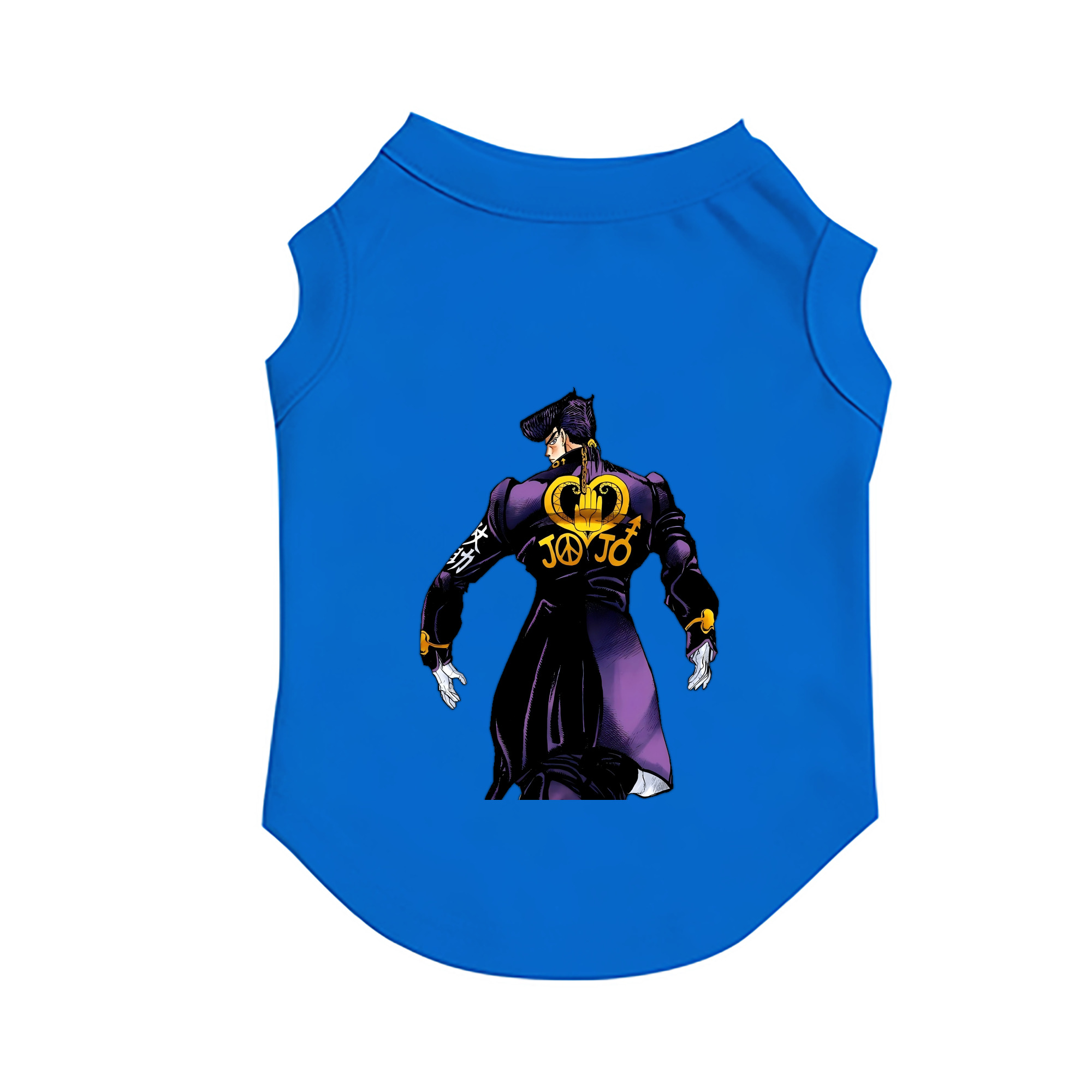 （画像用） ジョジョの奇妙な冒険 ひがしかた じょうすけ JoJo's Bizarre Adventure Higashikata Josuke ペット用ベスト