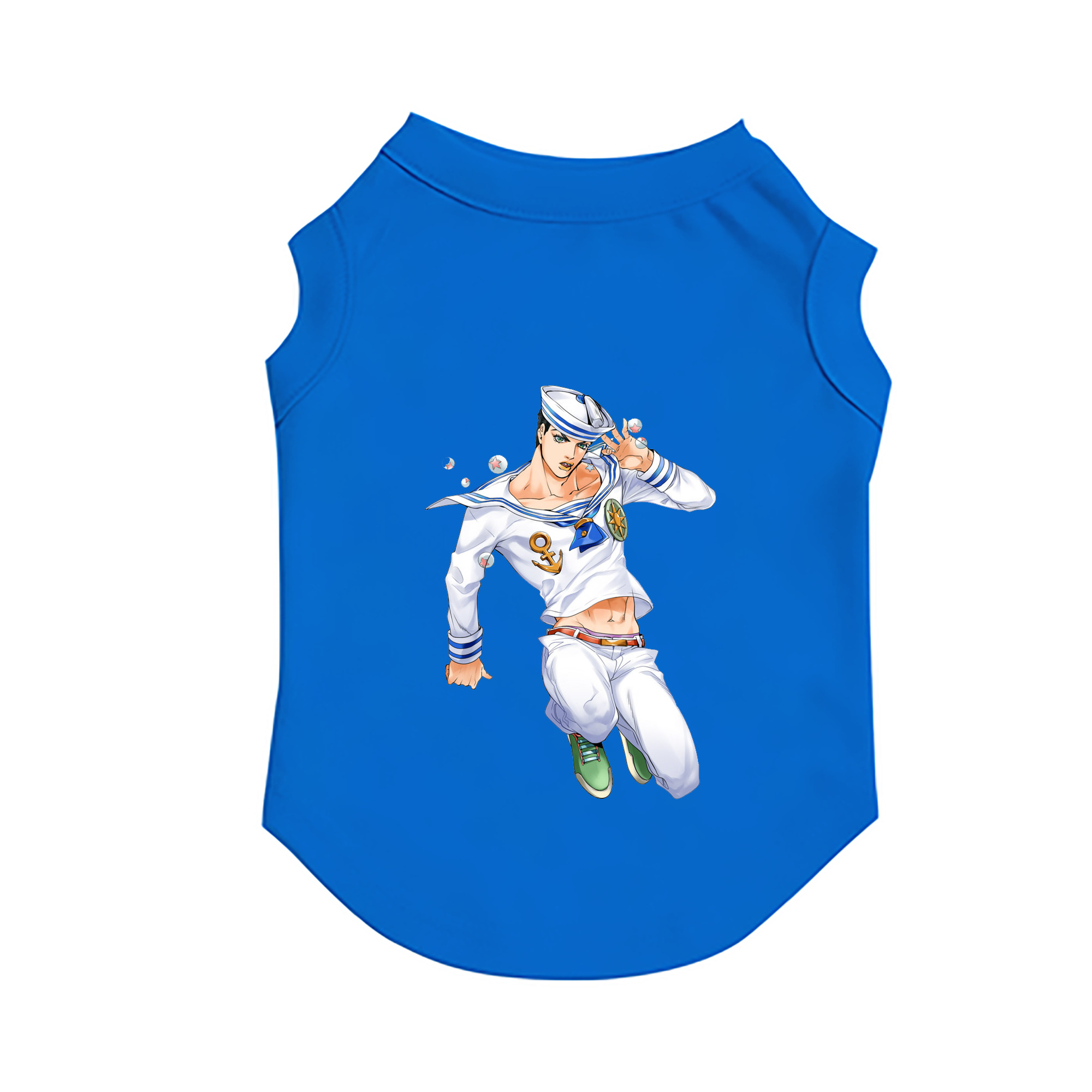 （画像用） ジョジョの奇妙な冒険 東方定助 JoJo's Bizarre Adventure Higashikata Josuke ペット用ベスト