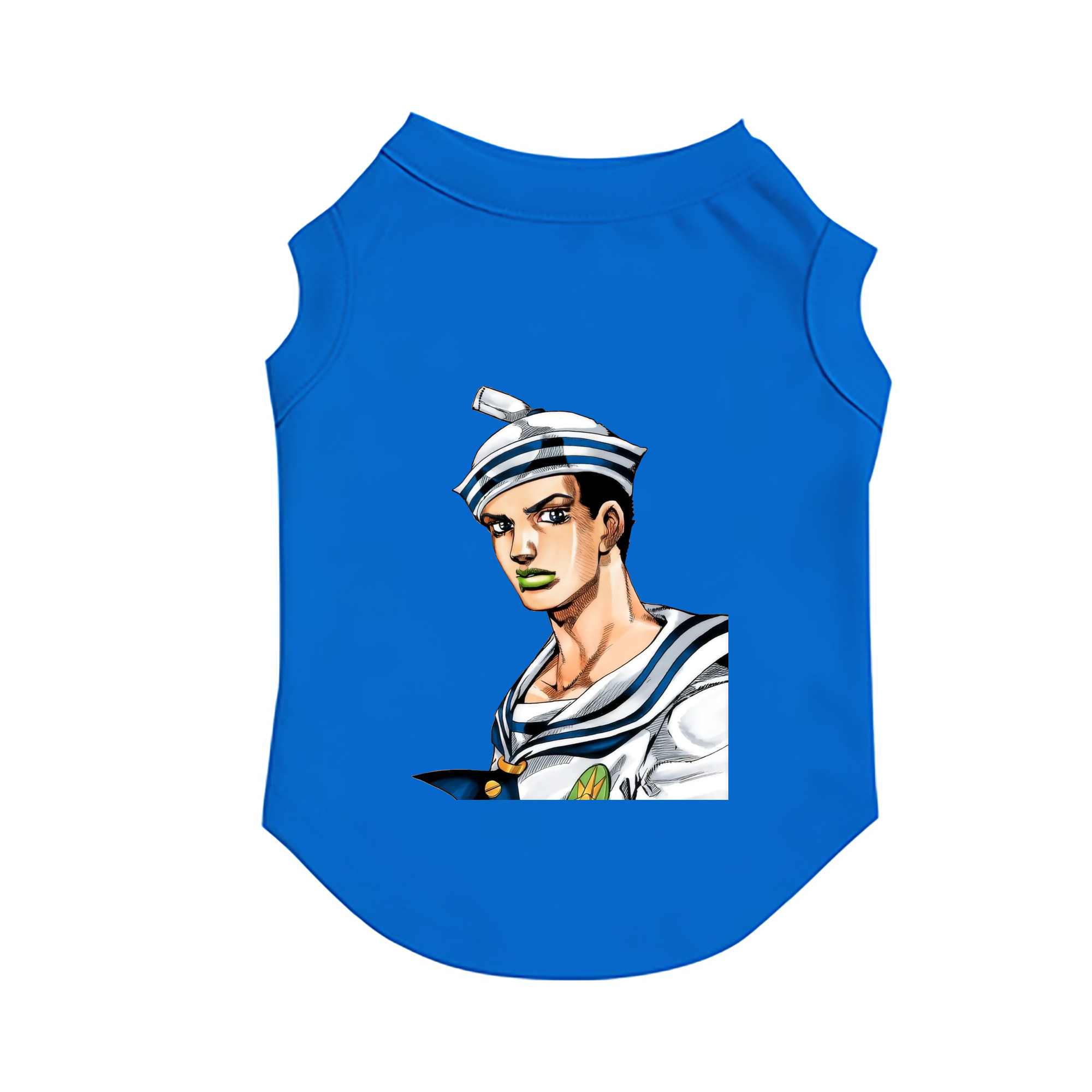 （画像用） ジョジョの奇妙な冒険 東方定助 JoJo's Bizarre Adventure Higashikata Josuke ペット用ベスト