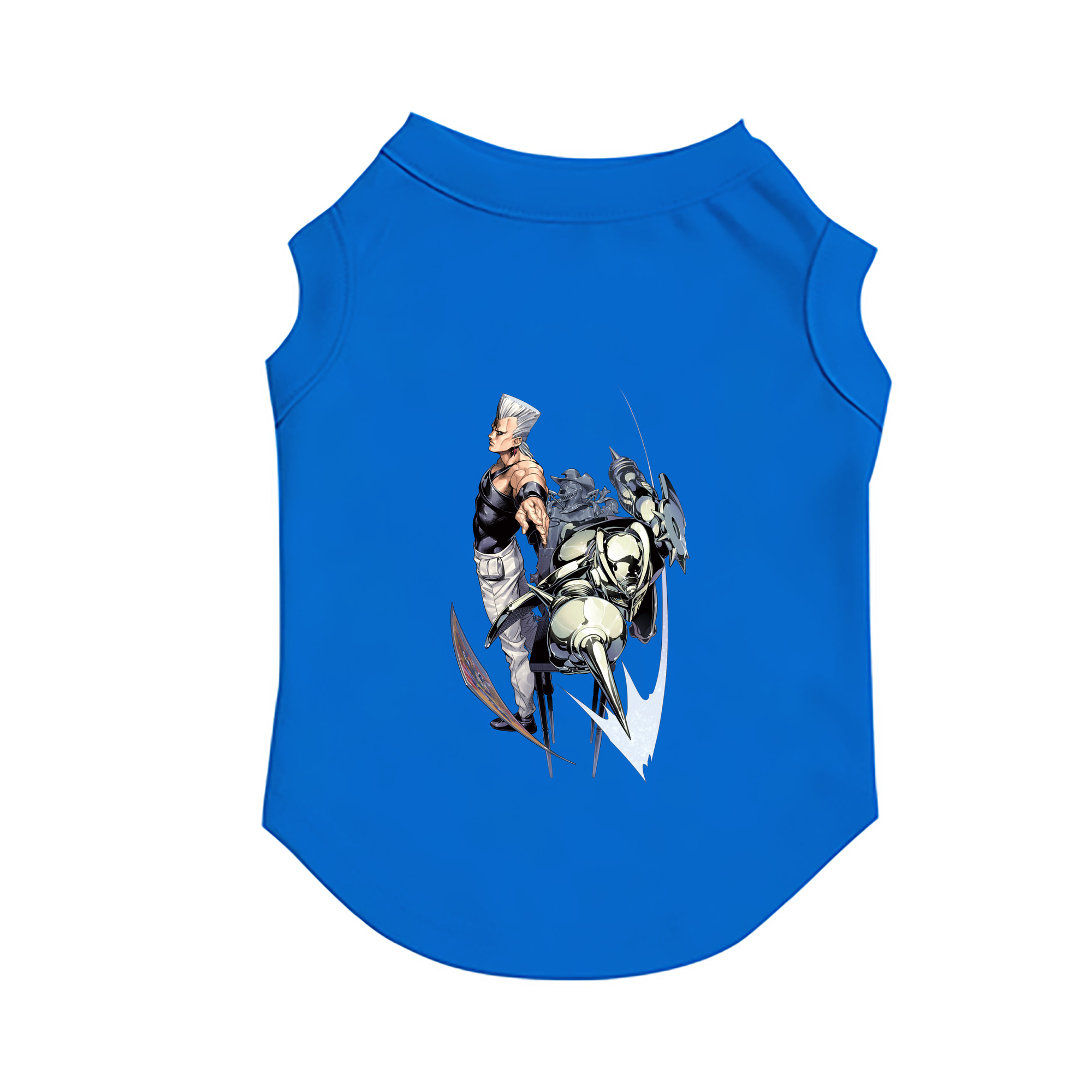 （画像用） ジョジョの奇妙な冒険 ジャン＝ピエール?ポルナレフ JoJo's Bizarre Adventure Jan Pierre Polnareff ペット用ベスト