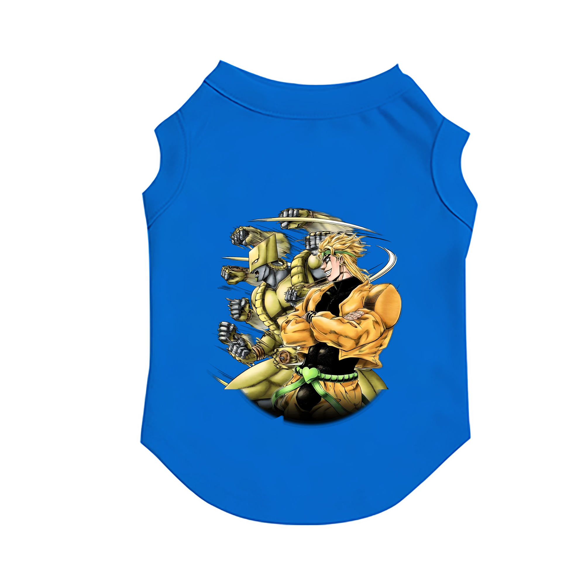 （画像用） ジョジョの奇妙な冒険 ディオ?ブランドー JoJo's Bizarre Adventure Dio Brando ペット用ベスト