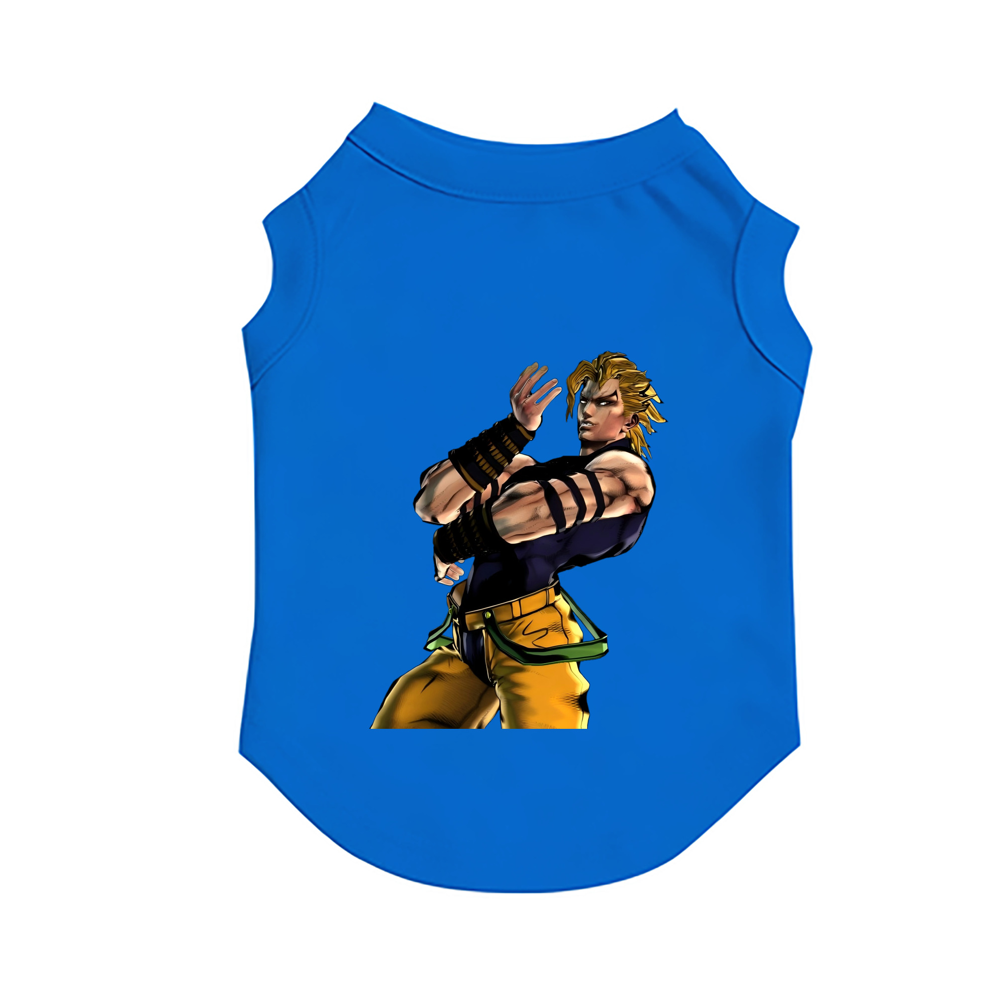 （画像用） ジョジョの奇妙な冒険 ディオ?ブランドー JoJo's Bizarre Adventure Dio Brando ペット用ベスト