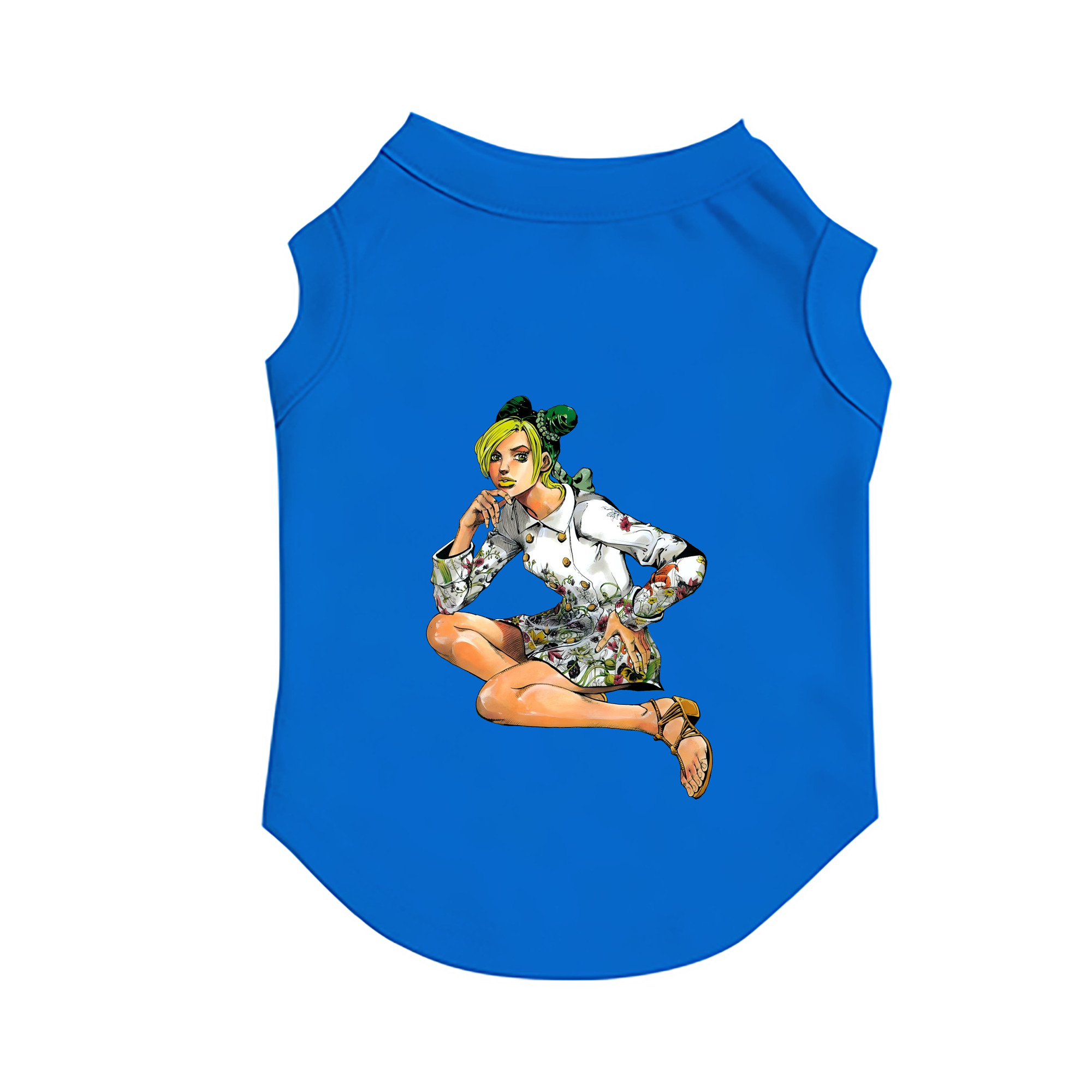 （画像用） "ジョジョの奇妙な冒険 くうじょう ジョリーン JoJo's Bizarre Adventure Jolyne Cujoh " ペット用ベスト