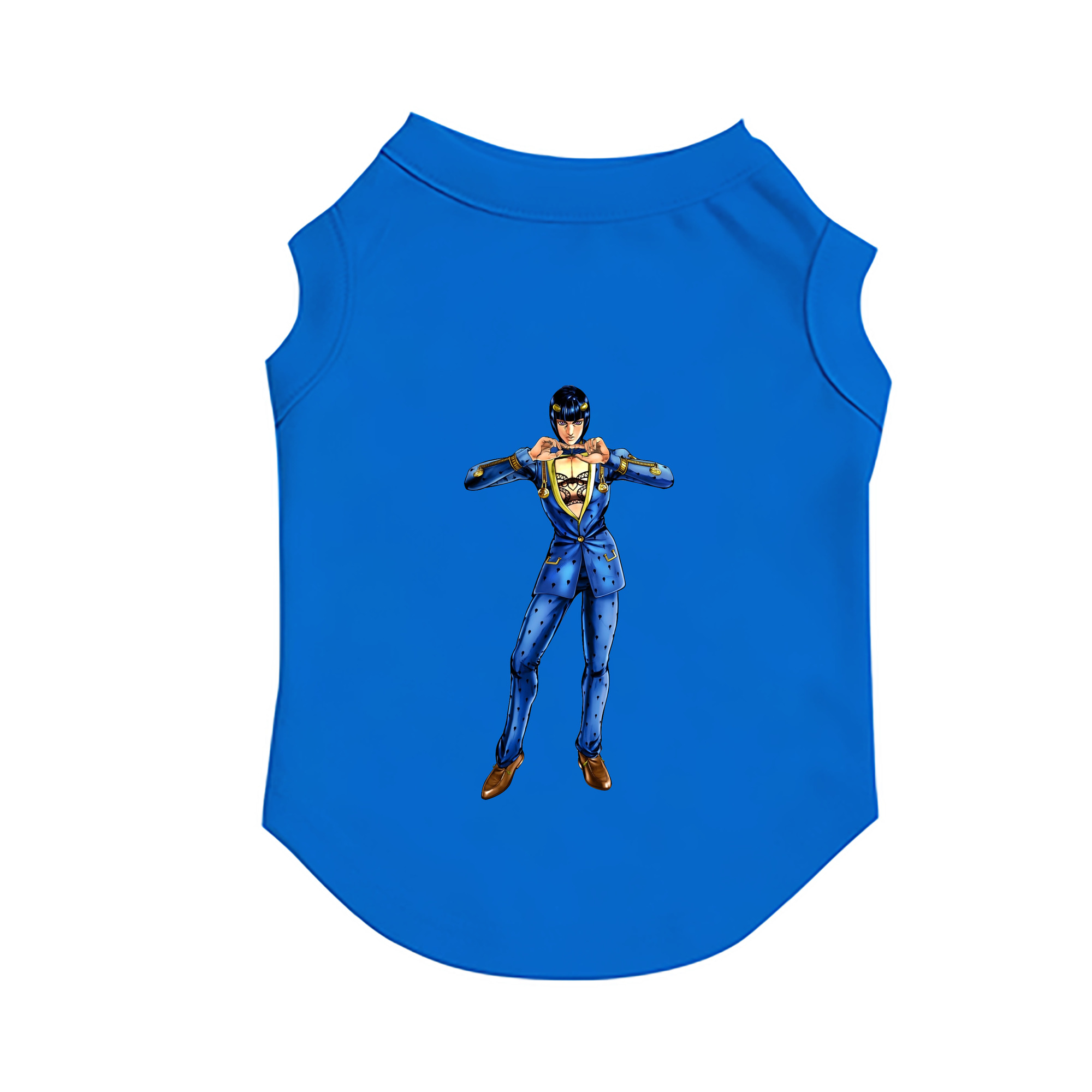 （画像用） ジョジョの奇妙な冒険 ブローノ?ブチャラティ JoJo's Bizarre Adventure Bruno Bucciarati ペット用ベスト
