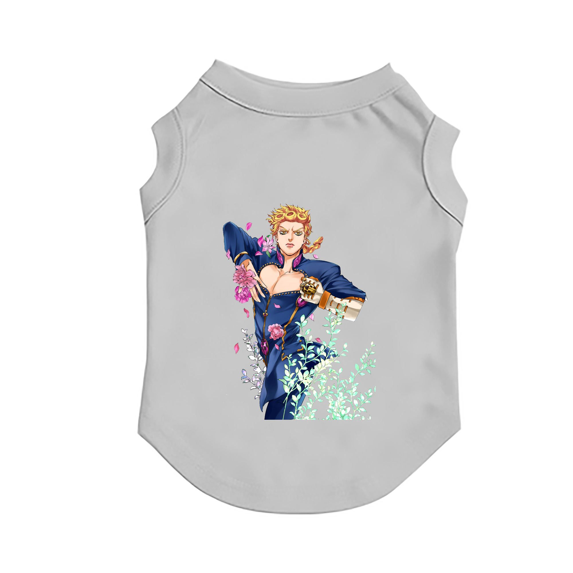 （画像用） ジョジョの奇妙な冒険 ジョルノ?ジョバァーナ JoJo's Bizarre Adventure Giorno Giovanna ペット用ベスト