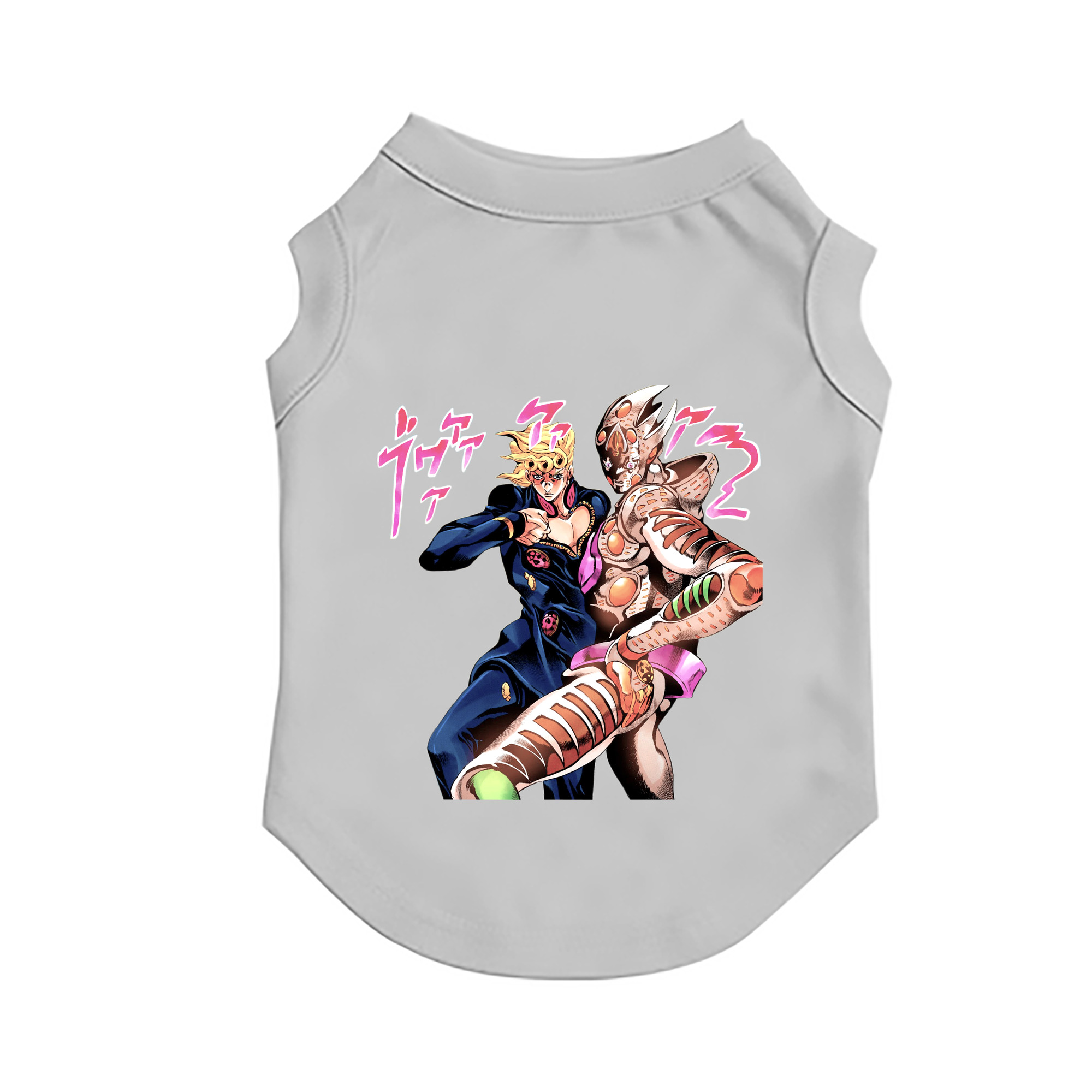（画像用） ジョジョの奇妙な冒険 ジョルノ?ジョバァーナ JoJo's Bizarre Adventure Giorno Giovanna ペット用ベスト