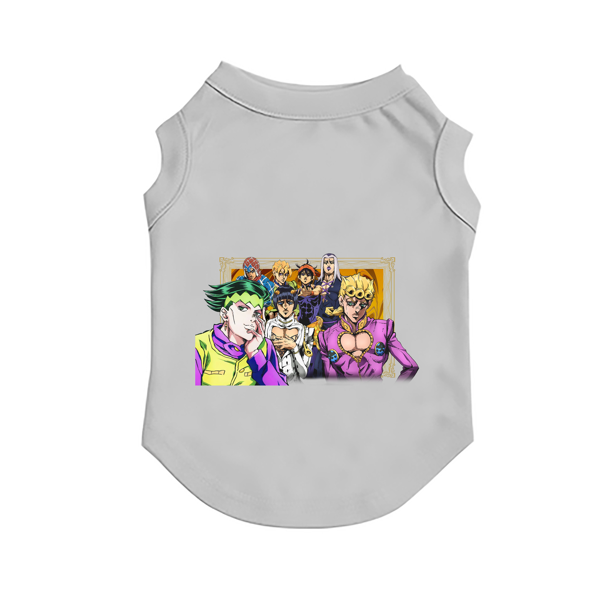 （画像用） ジョジョの奇妙な冒険 ジョルノ?ジョバァーナ JoJo's Bizarre Adventure Giorno Giovanna ペット用ベスト