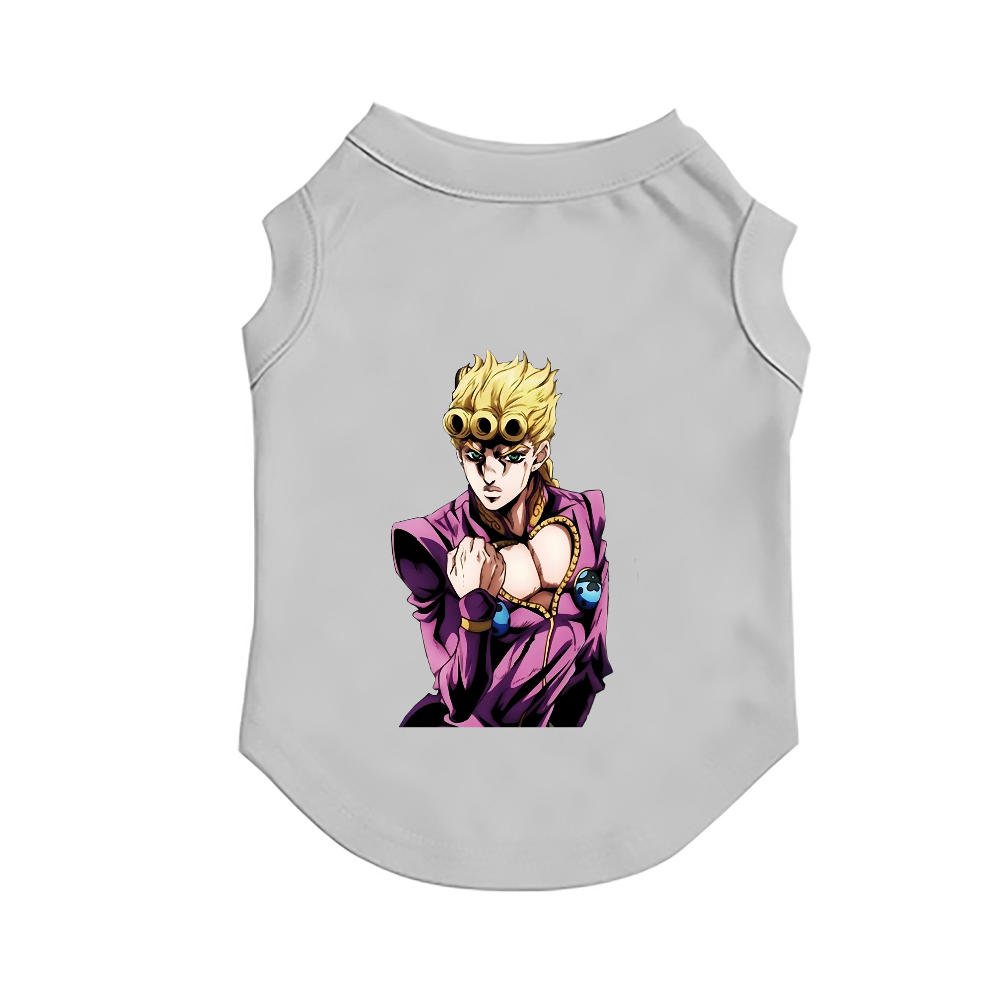 （画像用） ジョジョの奇妙な冒険 ジョルノ?ジョバァーナ JoJo's Bizarre Adventure Giorno Giovanna ペット用ベスト