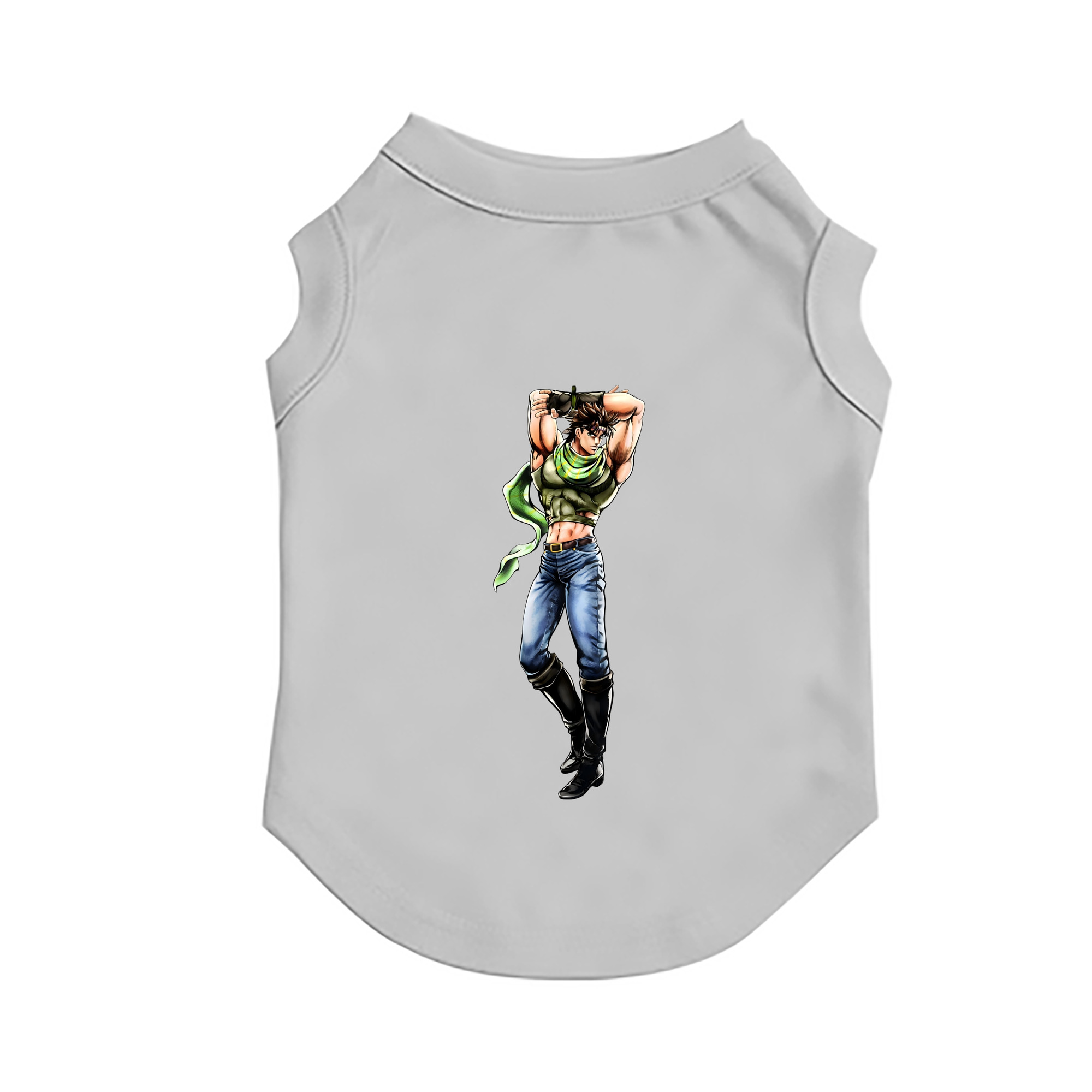 （画像用） ジョジョの奇妙な冒険 ジョセフ?ジョースター JoJo's Bizarre Adventure Joseph Joestar ペット用ベスト