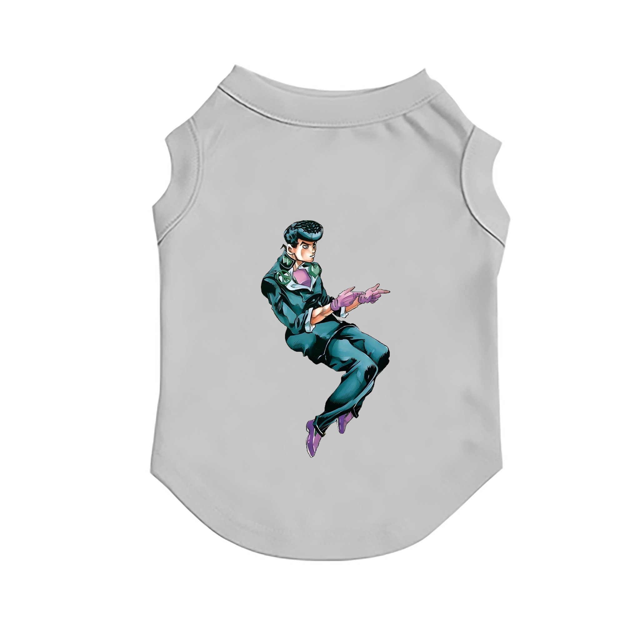 （画像用） ジョジョの奇妙な冒険 ひがしかた じょうすけ JoJo's Bizarre Adventure Higashikata Josuke ペット用ベスト