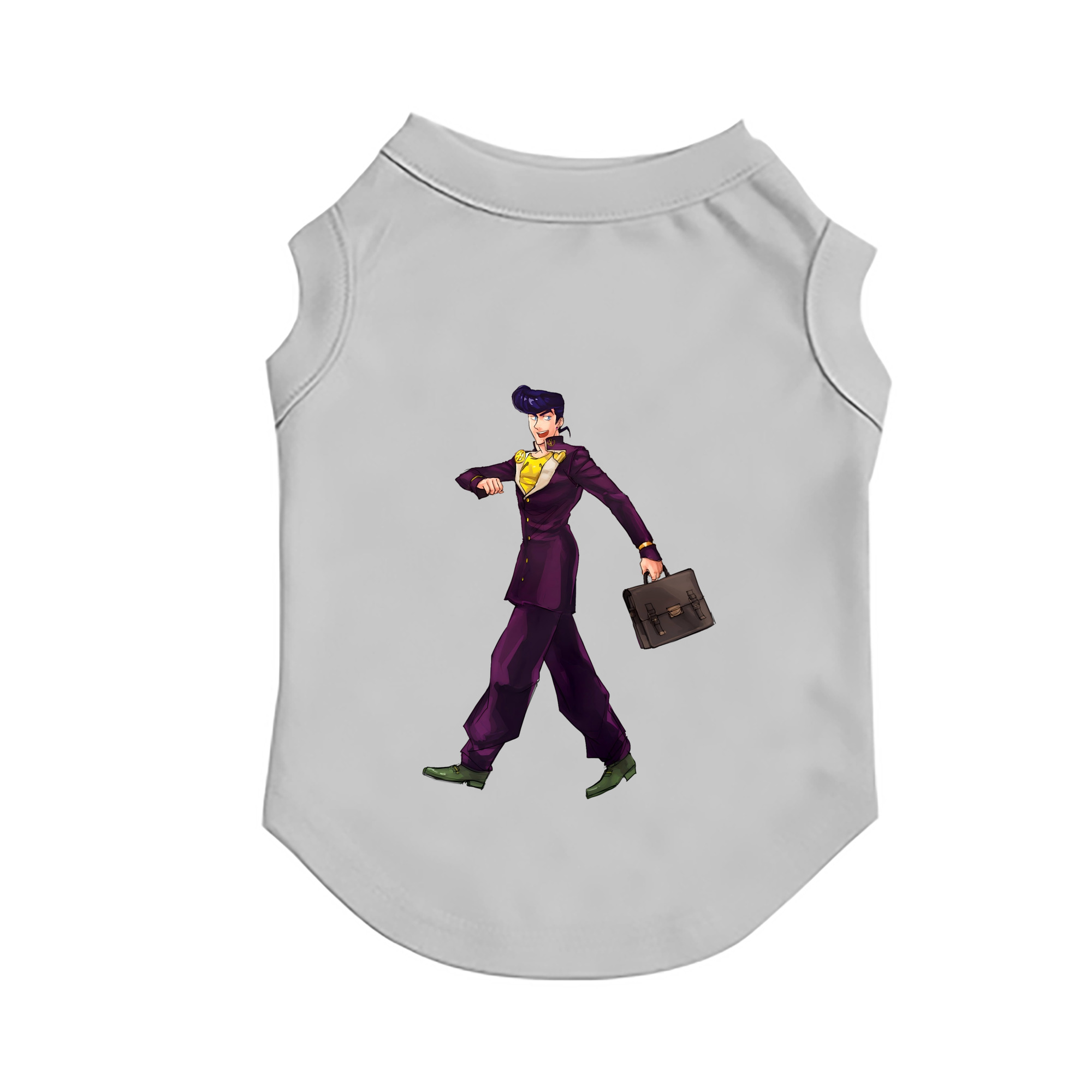 （画像用） ジョジョの奇妙な冒険 ひがしかた じょうすけ JoJo's Bizarre Adventure Higashikata Josuke ペット用ベスト