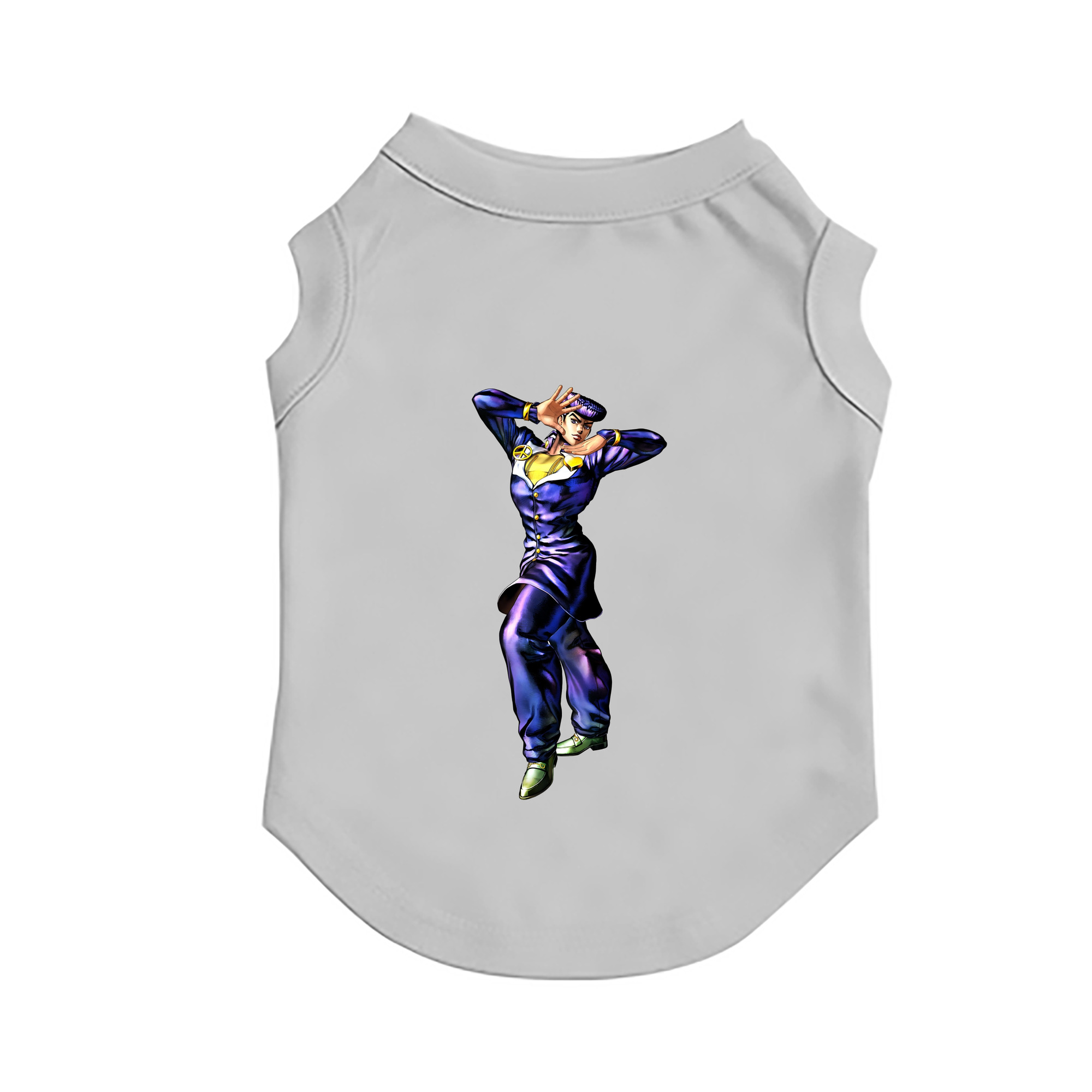 （画像用） ジョジョの奇妙な冒険 ひがしかた じょうすけ JoJo's Bizarre Adventure Higashikata Josuke ペット用ベスト