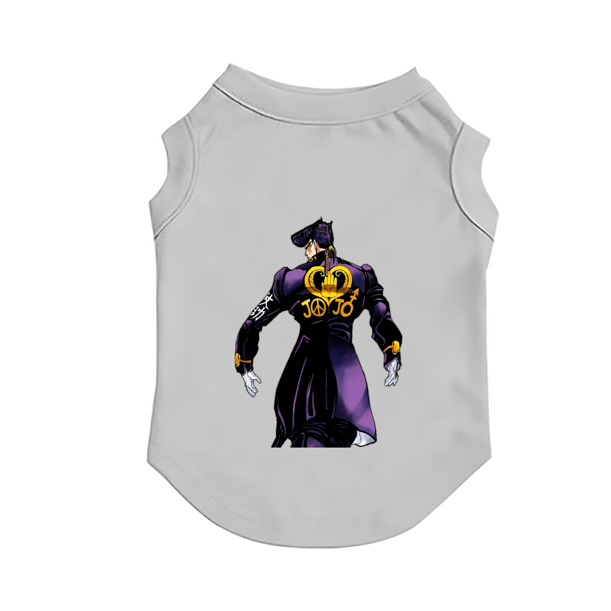 （画像用） ジョジョの奇妙な冒険 ひがしかた じょうすけ JoJo's Bizarre Adventure Higashikata Josuke ペット用ベスト