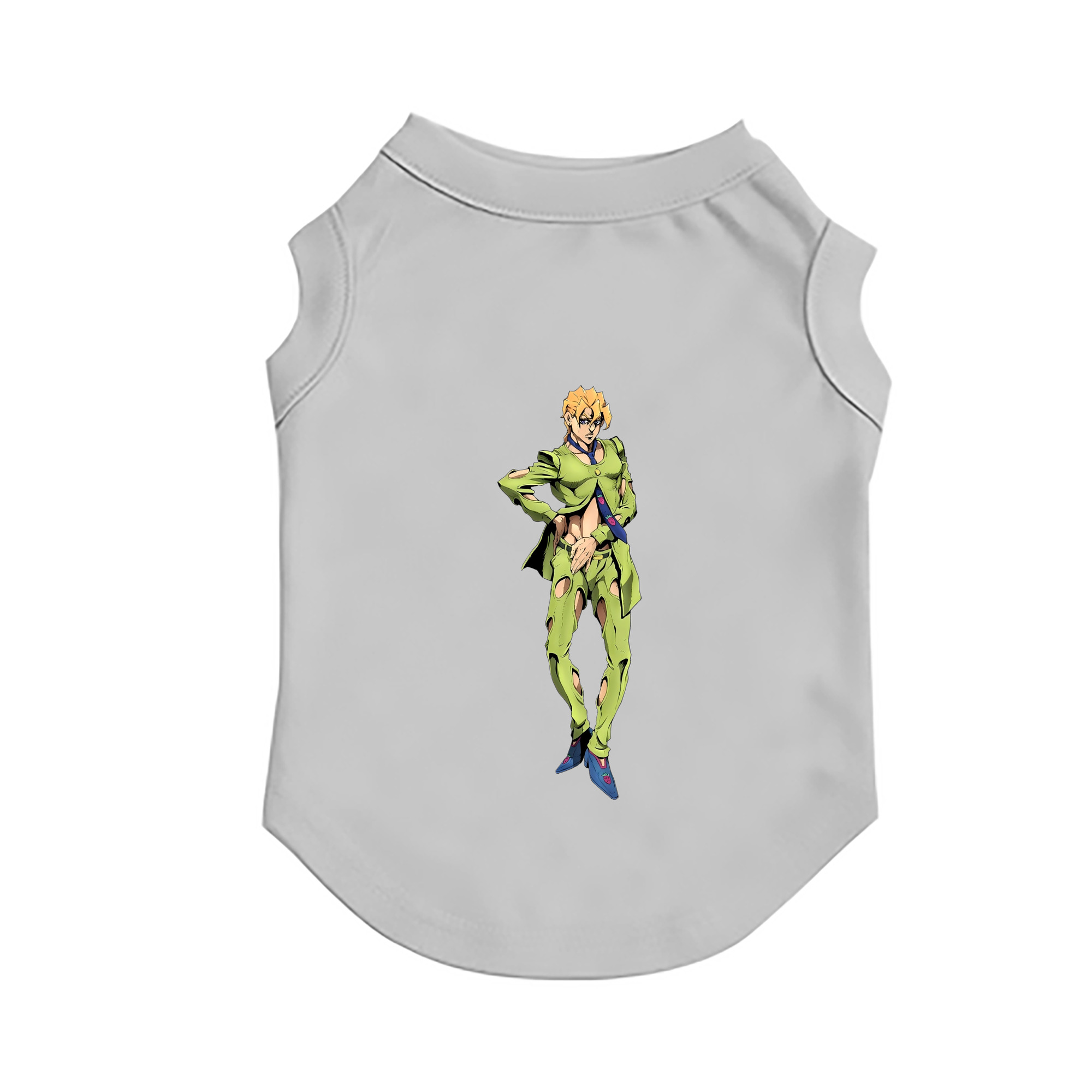 （画像用） ジョジョの奇妙な冒険 パンナコッタ?フー JoJo's Bizarre Adventure Pannacotta Fugo ペット用ベスト