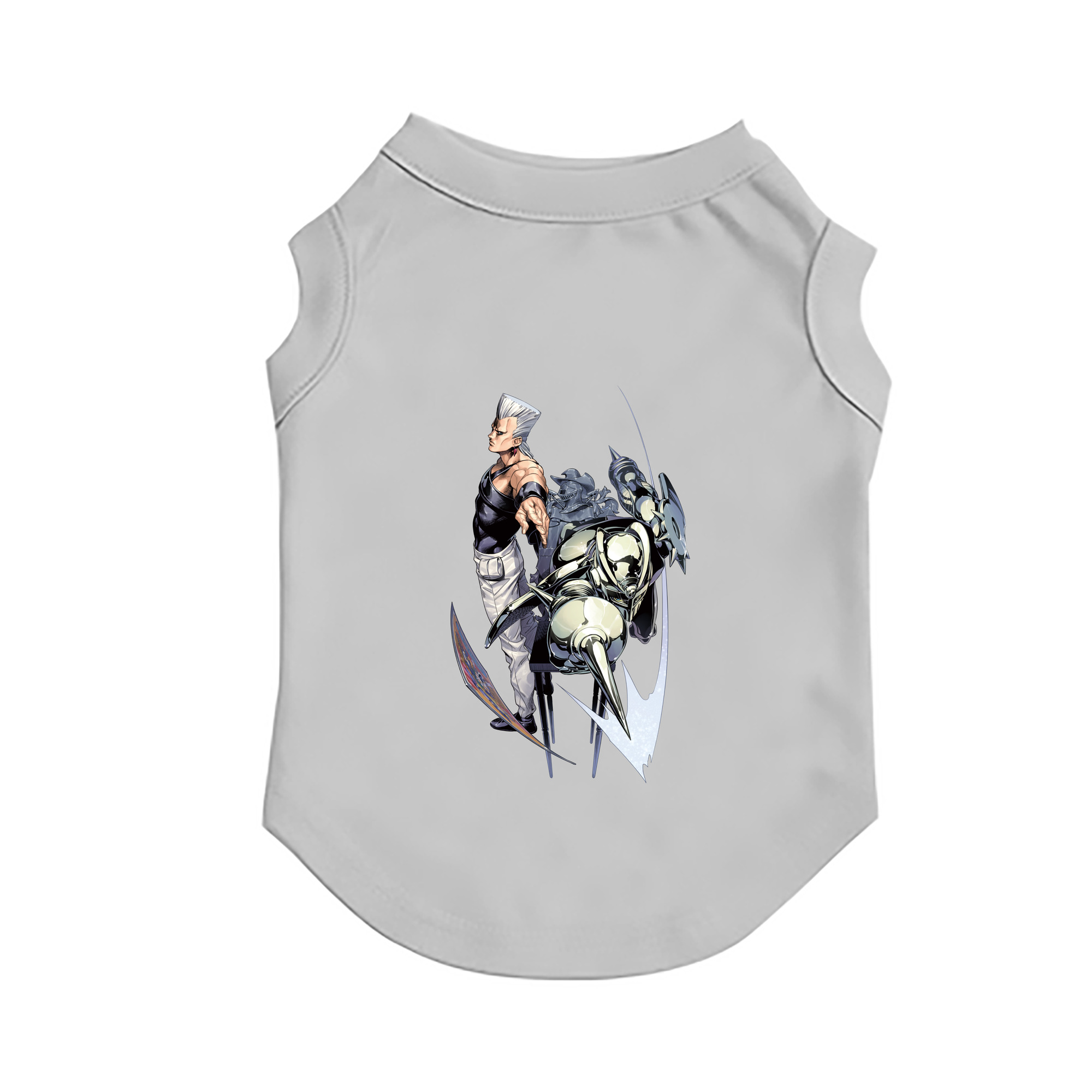 （画像用） ジョジョの奇妙な冒険 ジャン＝ピエール?ポルナレフ JoJo's Bizarre Adventure Jan Pierre Polnareff ペット用ベスト