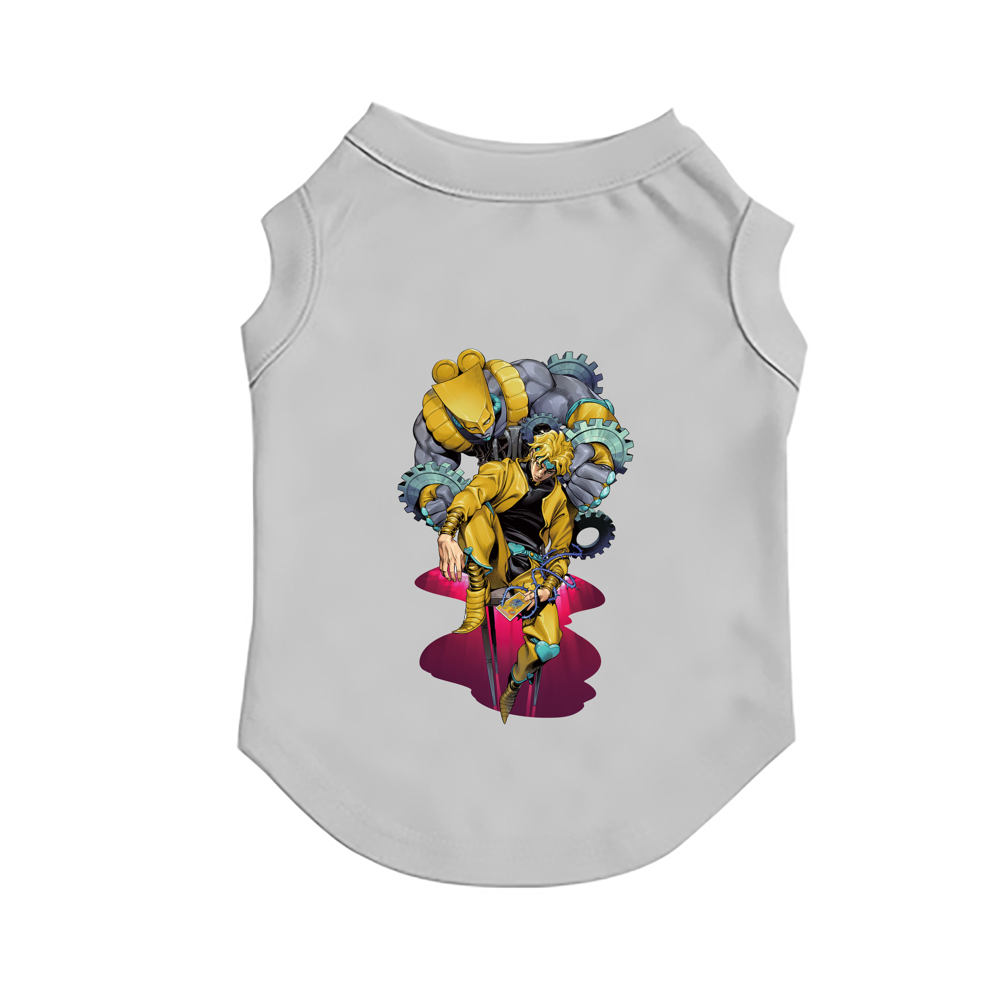 （画像用） ジョジョの奇妙な冒険 ディオ?ブランドー JoJo's Bizarre Adventure Dio Brando ペット用ベスト