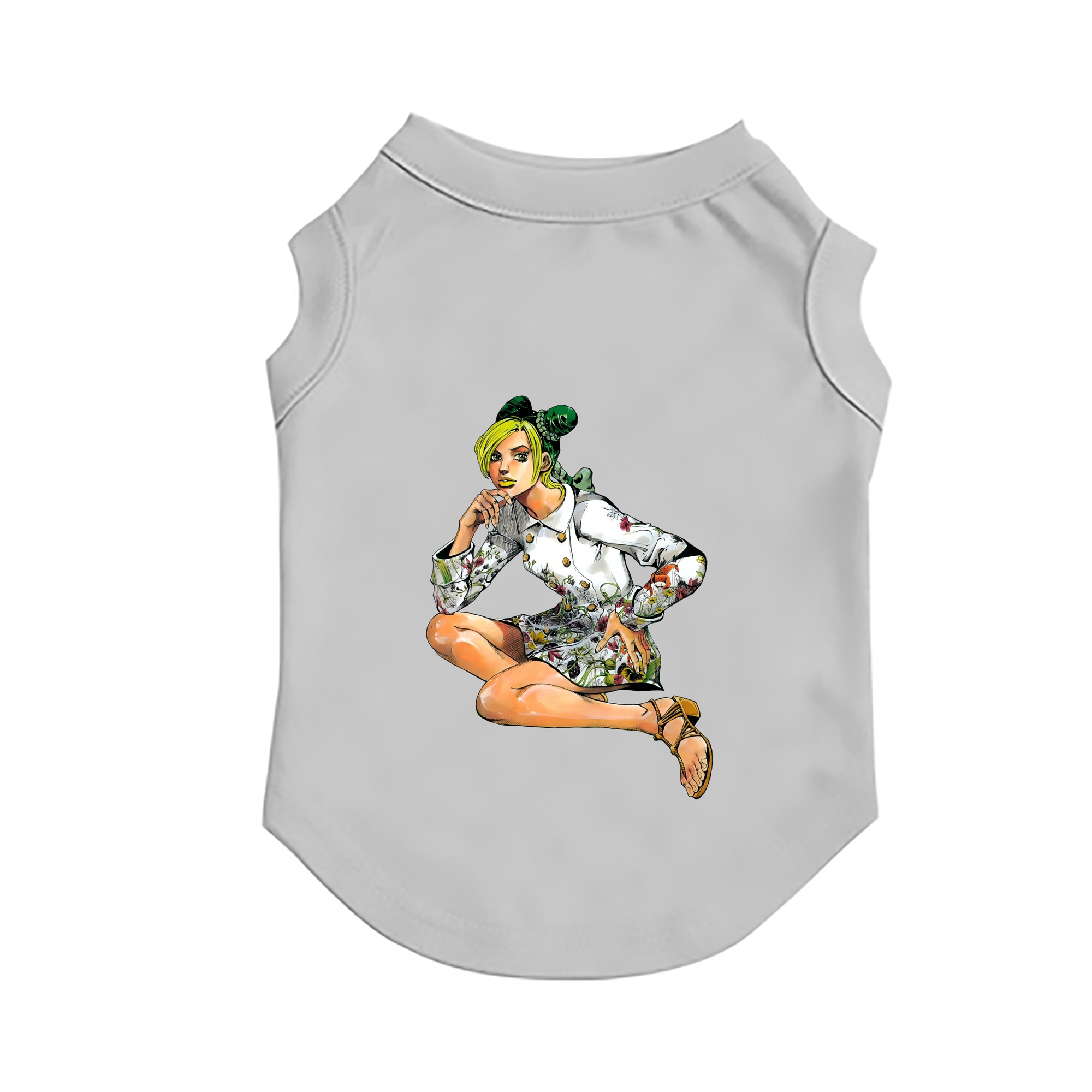 （画像用） "ジョジョの奇妙な冒険 くうじょう ジョリーン JoJo's Bizarre Adventure Jolyne Cujoh " ペット用ベスト