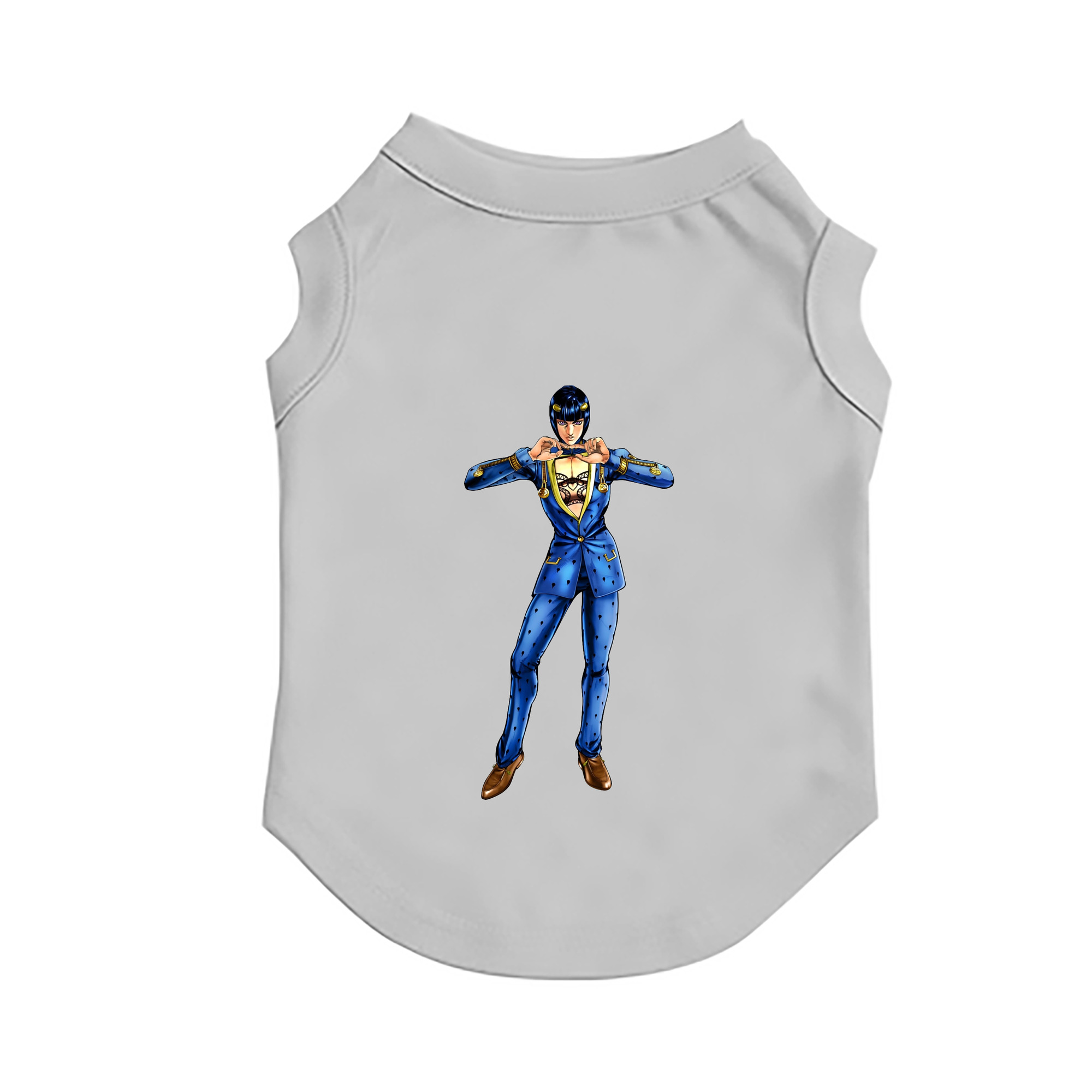 （画像用） ジョジョの奇妙な冒険 ブローノ?ブチャラティ JoJo's Bizarre Adventure Bruno Bucciarati ペット用ベスト