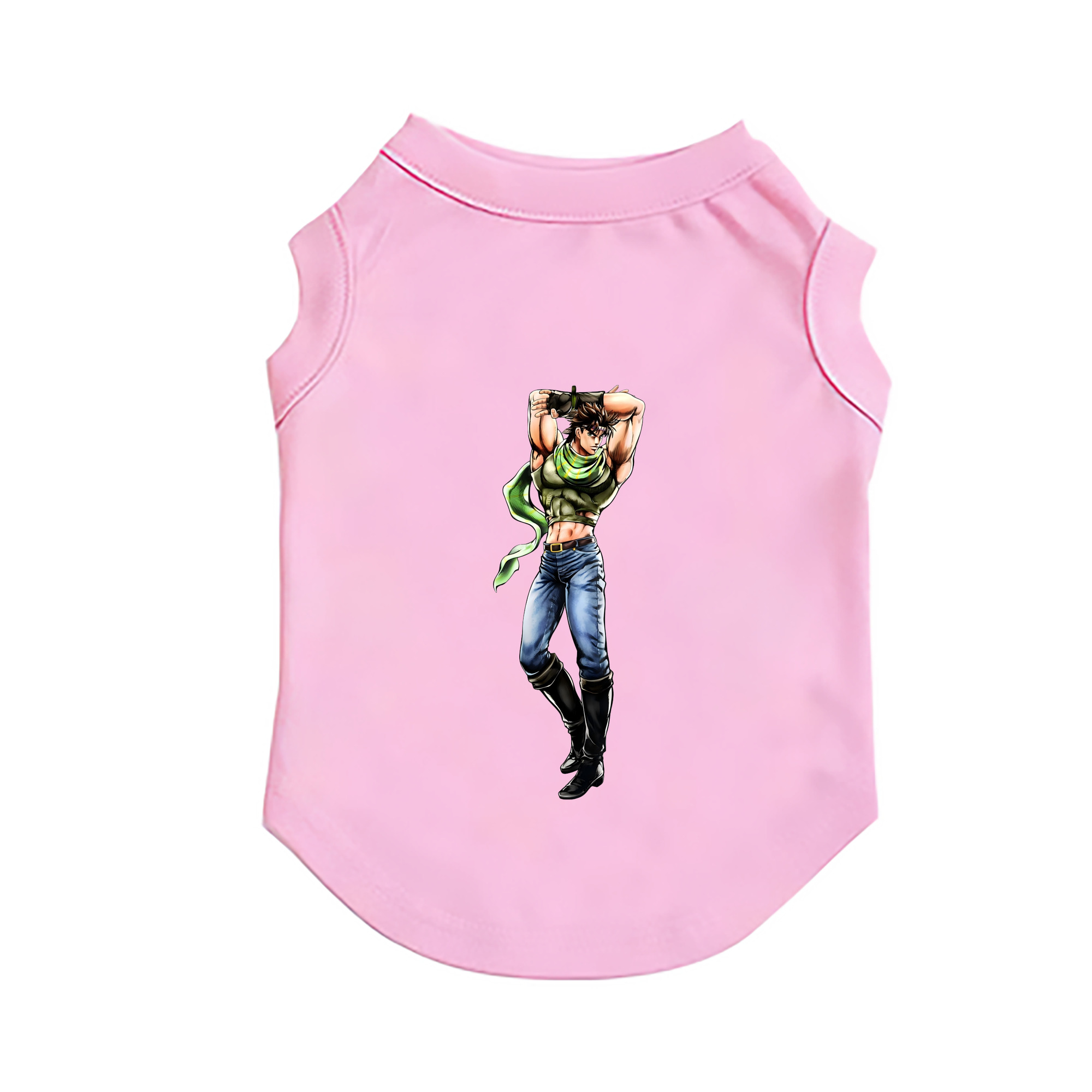 （画像用） ジョジョの奇妙な冒険 ジョセフ?ジョースター JoJo's Bizarre Adventure Joseph Joestar ペット用ベスト