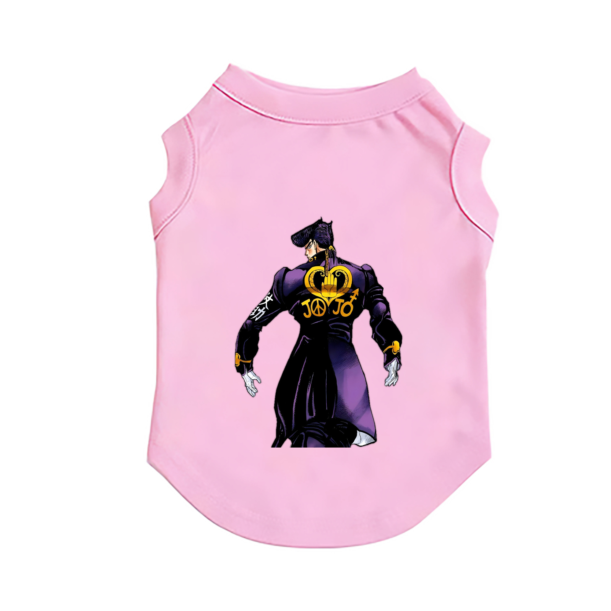 （画像用） ジョジョの奇妙な冒険 ひがしかた じょうすけ JoJo's Bizarre Adventure Higashikata Josuke ペット用ベスト
